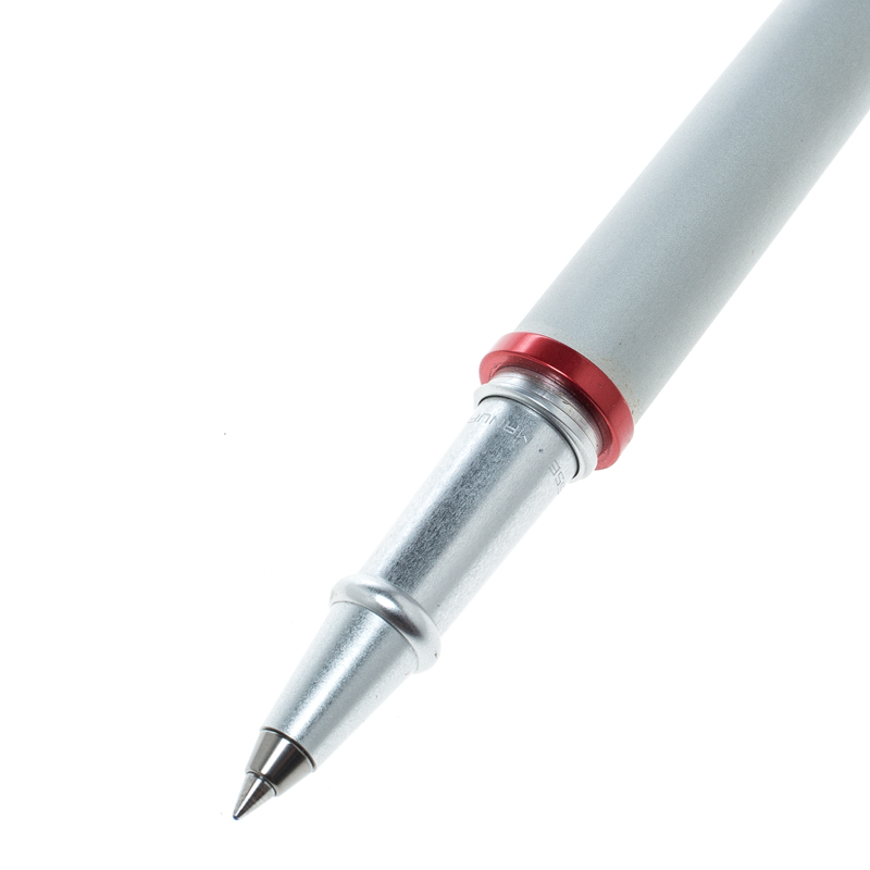 

Roberge Orbite 2 Diamond Grey and Red Aluminium Rollerball Pen