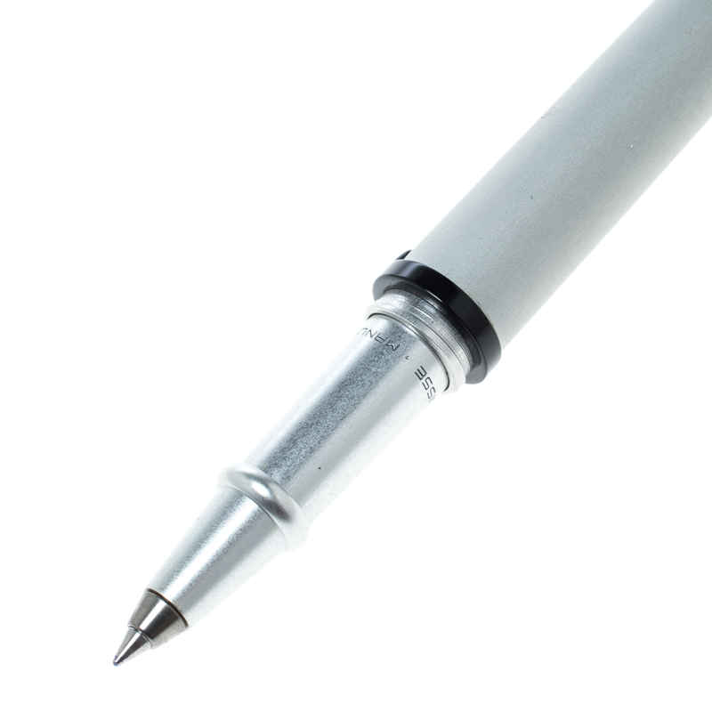 

Roberge Orbite 2 Crystal Grey and Black Aluminium Rollerball Pen