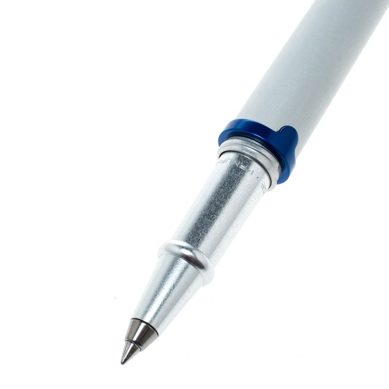 

Roberge Orbite 2 Diamond Grey and Blue Aluminium Rollerball Pen