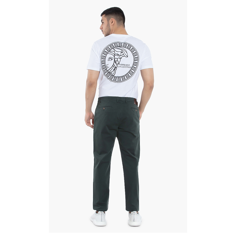 

Roberto Cavalli Green Casual Chino Pants  (32