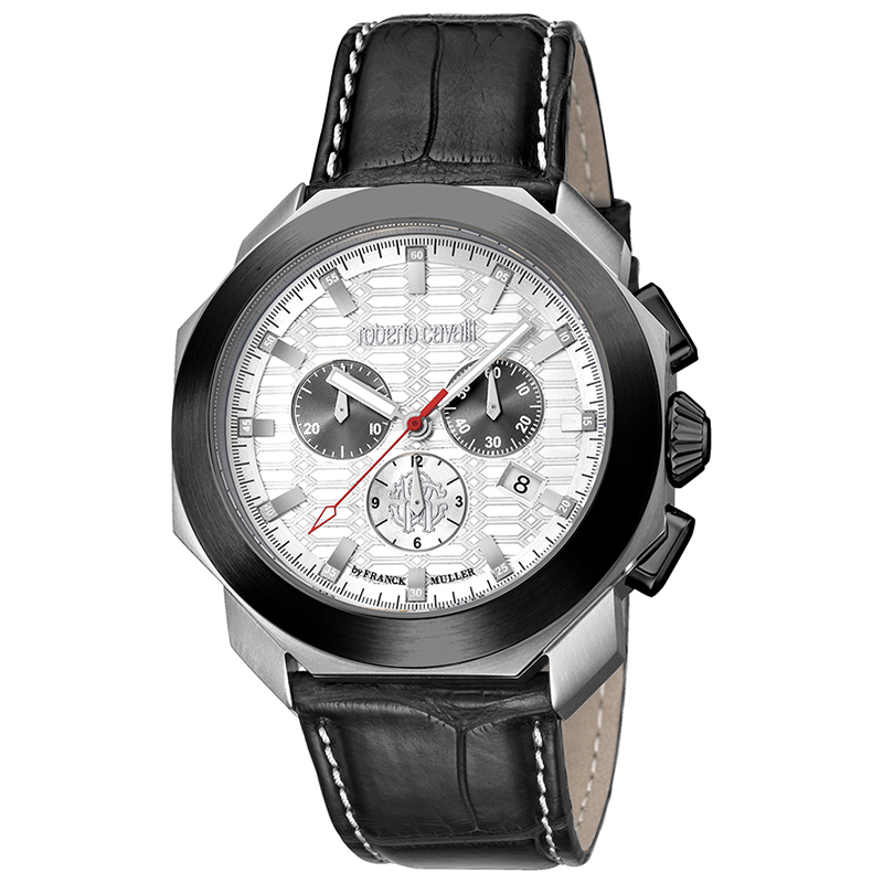 

Roberto Cavalli Silver Stainless Steel RV1G044L0031 Men's Wristwatch