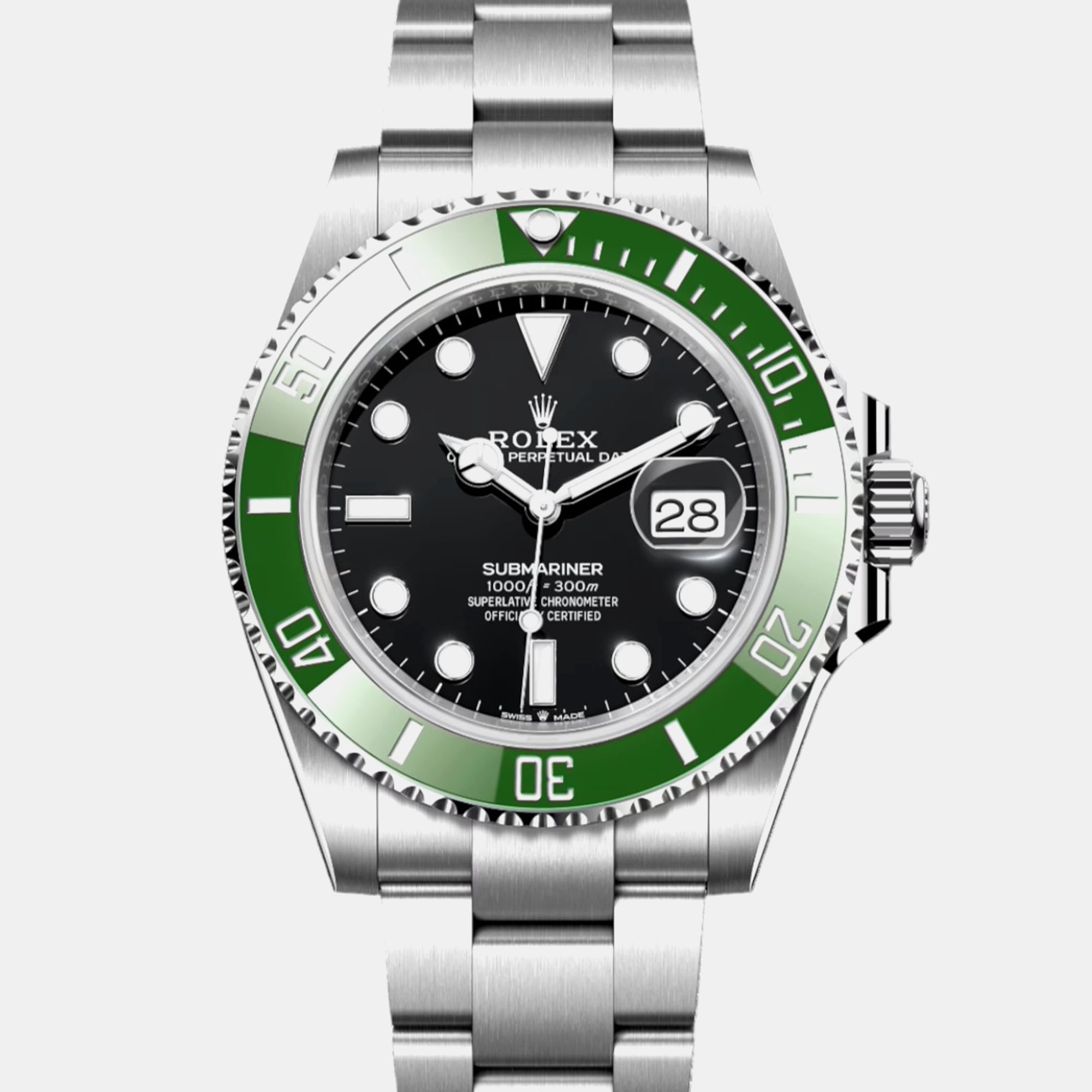 

Rolex Submariner 126610LV Starbucks Black Stainless Steel Automatic Men's Wristwatch