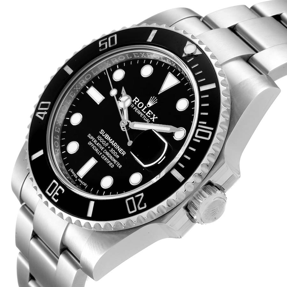 

Rolex Black Stainless Steel Submariner 116610 Men's Wristwatch 40 MM