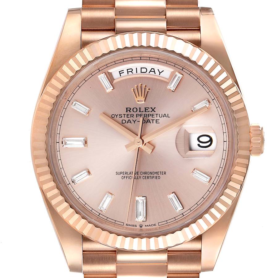Rolex rose gold