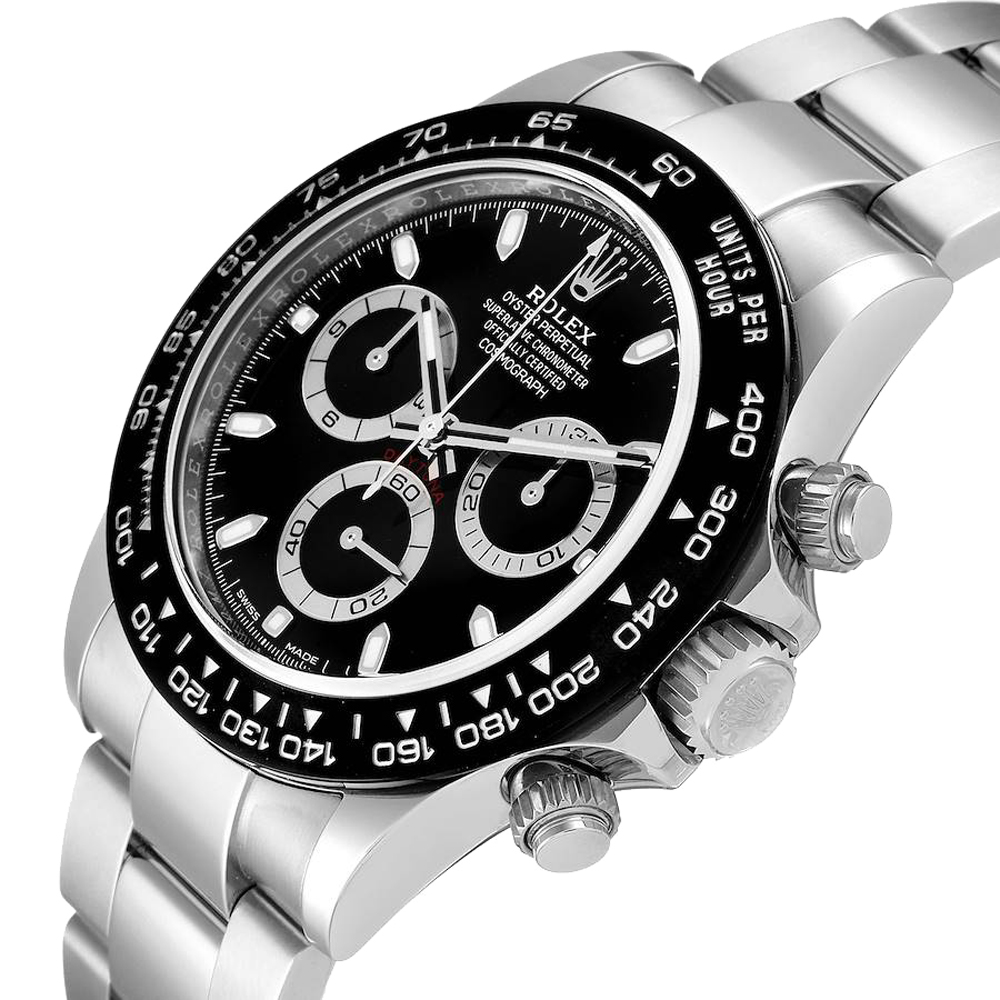 

Rolex Black Stainless Steel Cosmograph Daytona 116500 Men's Wristwatch 40 MM