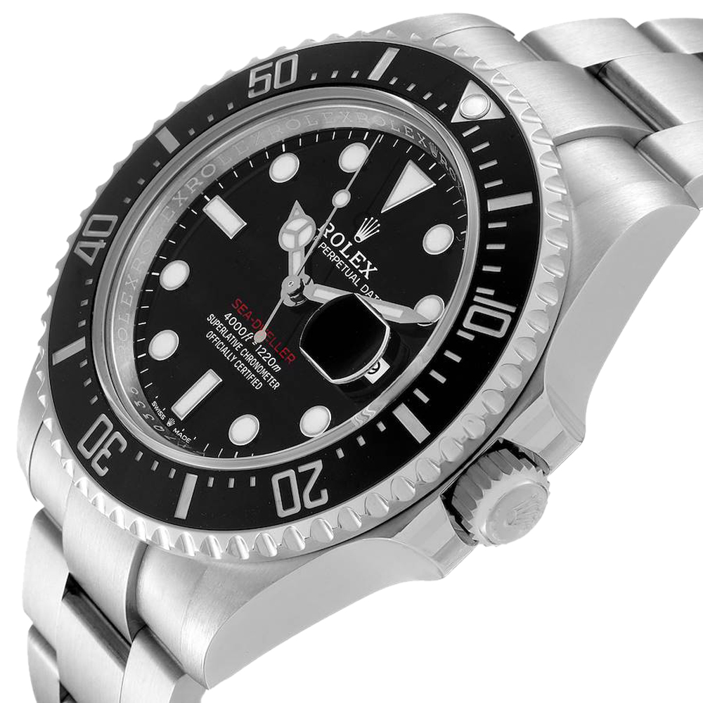 

Rolex Black Stainless Steel Seadweller 126600 Automatic Men's Wristwatch 43 MM