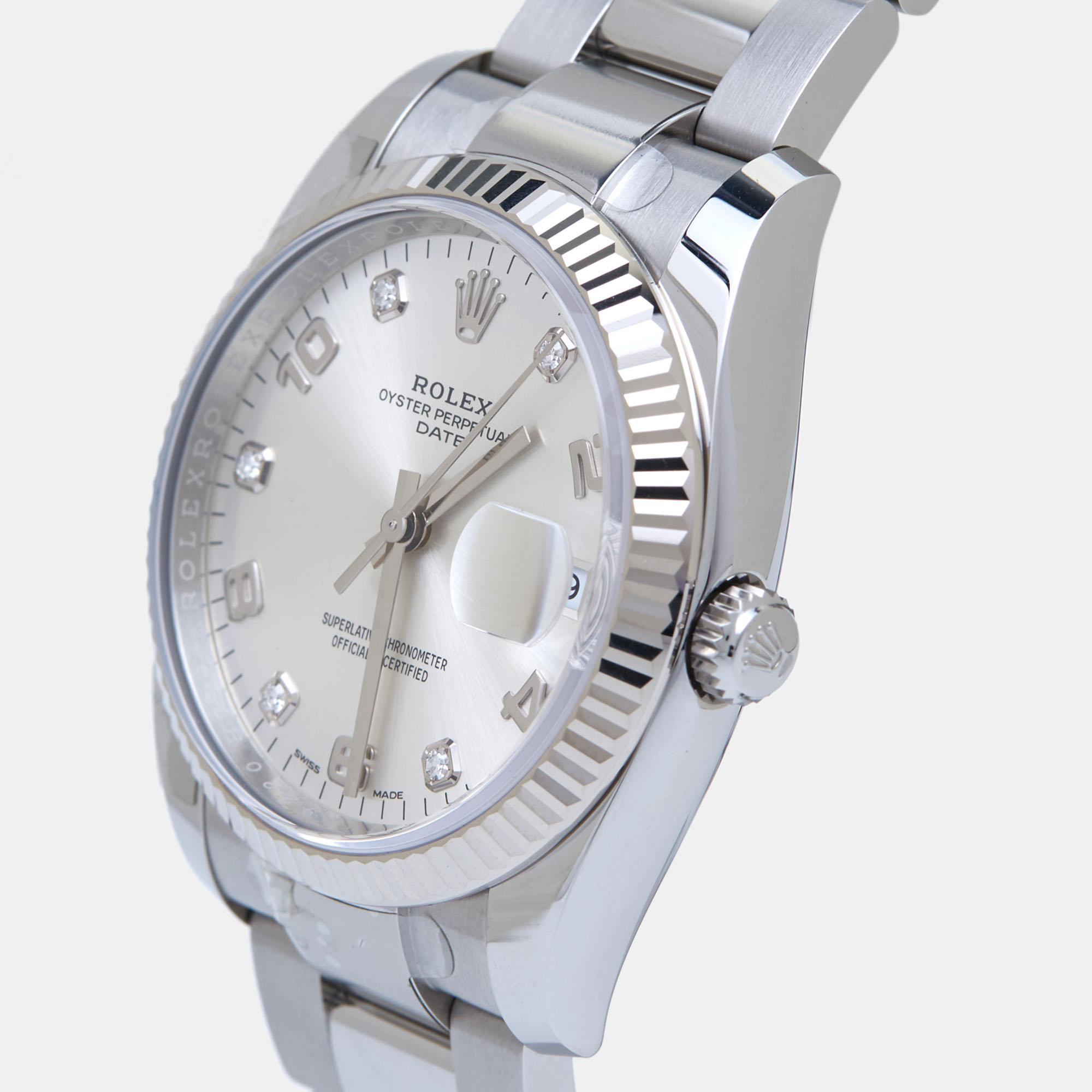 

Rolex Silver Diamond