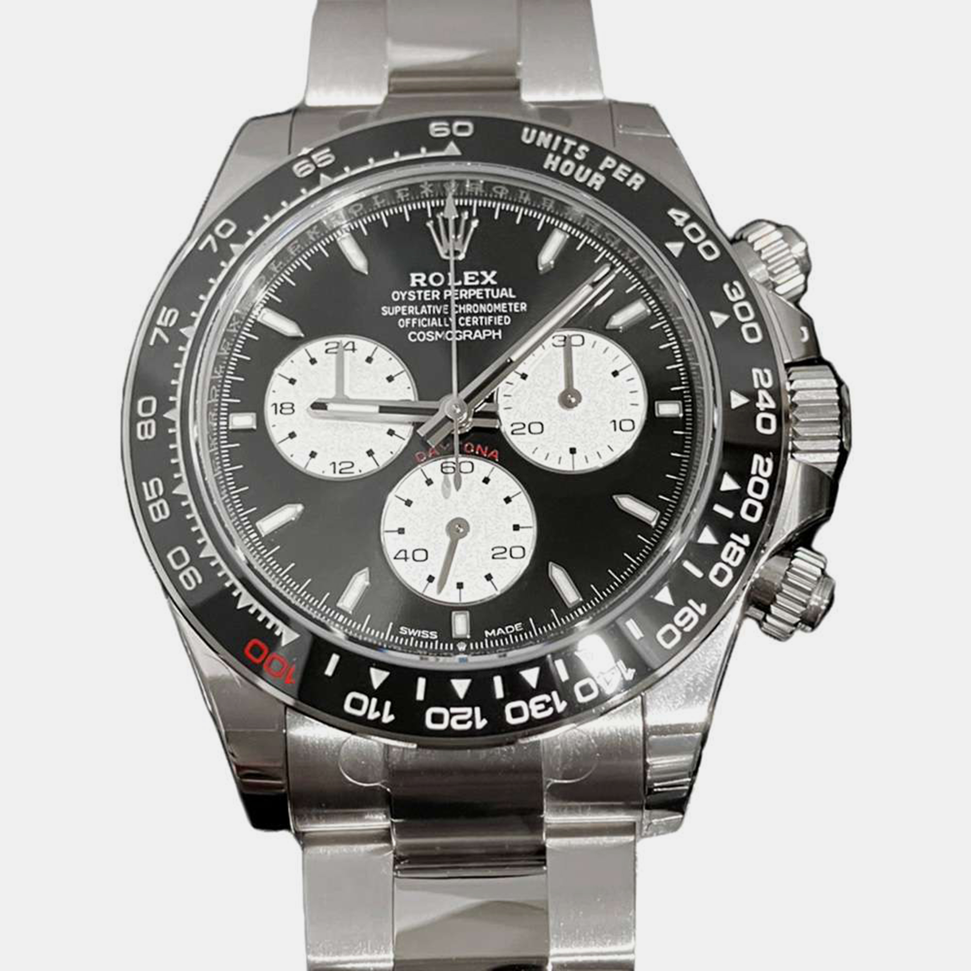 Black 18k Cosmograph 126529LN Automatic Men's Wristwatch 40