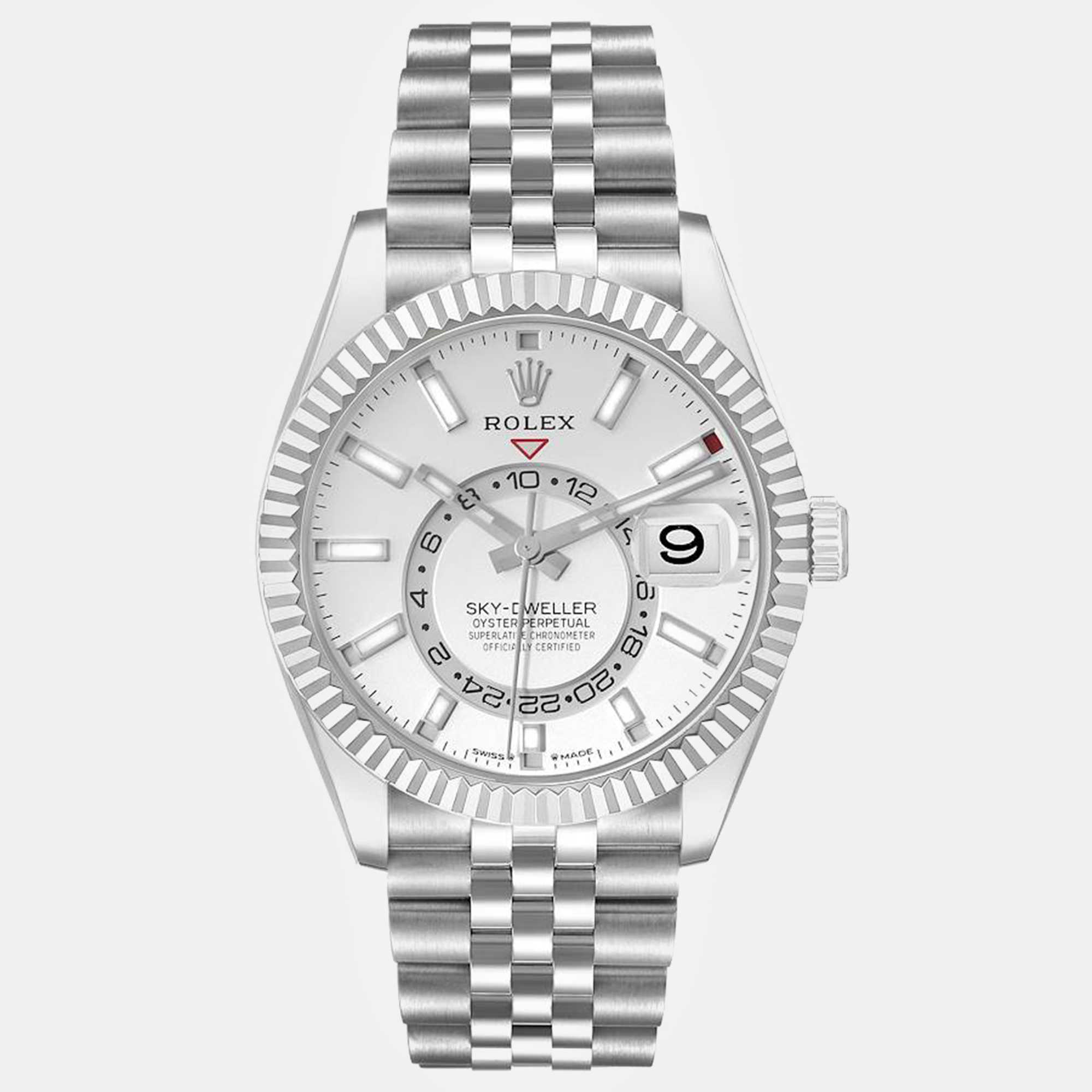 

Rolex Sky-Dweller Steel White Gold Men's Watch