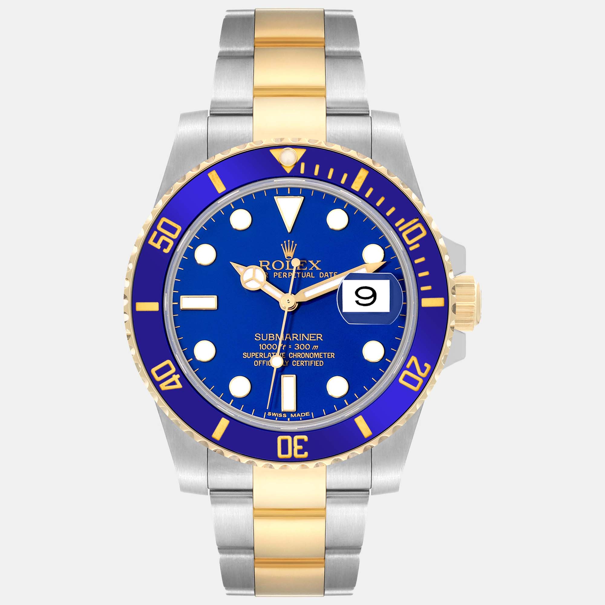 

Rolex Submariner Steel Yellow Gold Blue Dial Men's Watch 40.0 mm