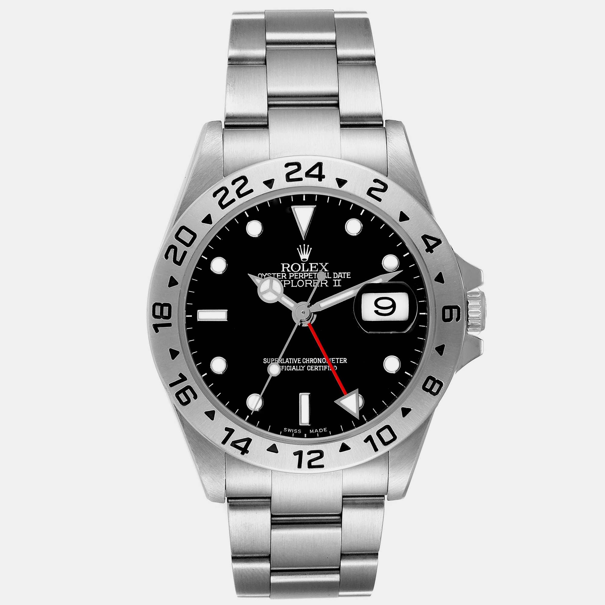 

Rolex Explorer II Black Dial Steel Men's Watch 40 mm