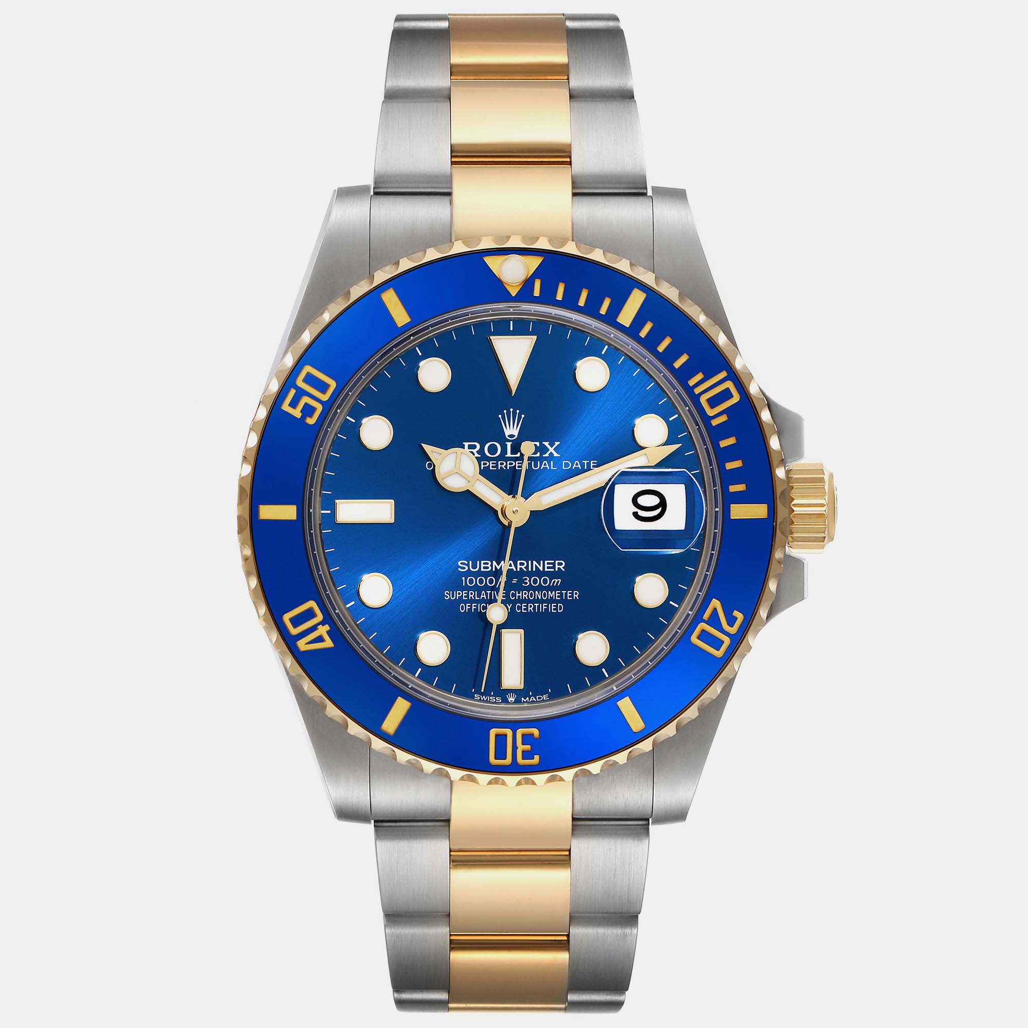 

Rolex Submariner Steel Yellow Gold Blue Dial Men's Watch 41 mm