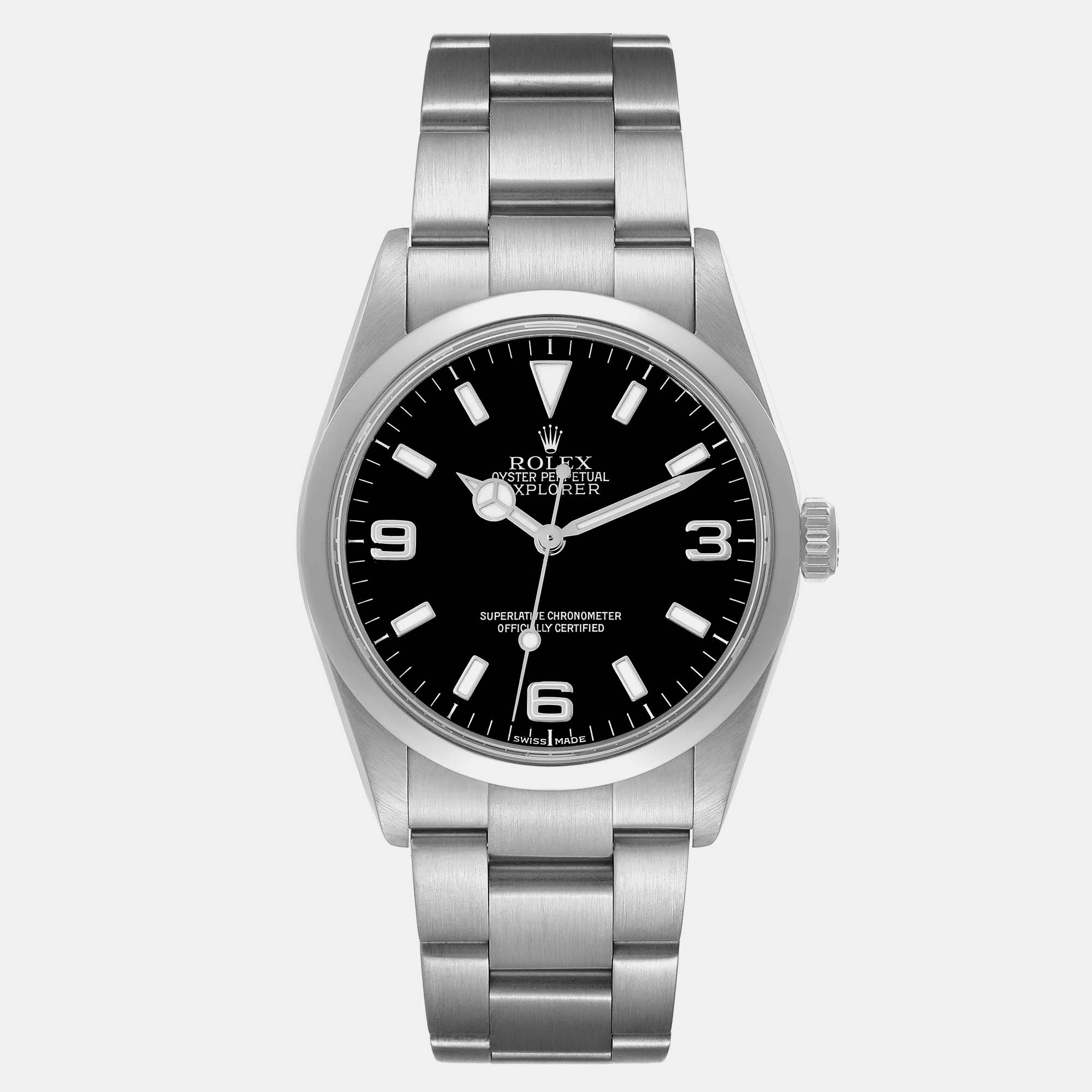 

Rolex Explorer I Black Dial Steel Men's Watch 36.0 mm