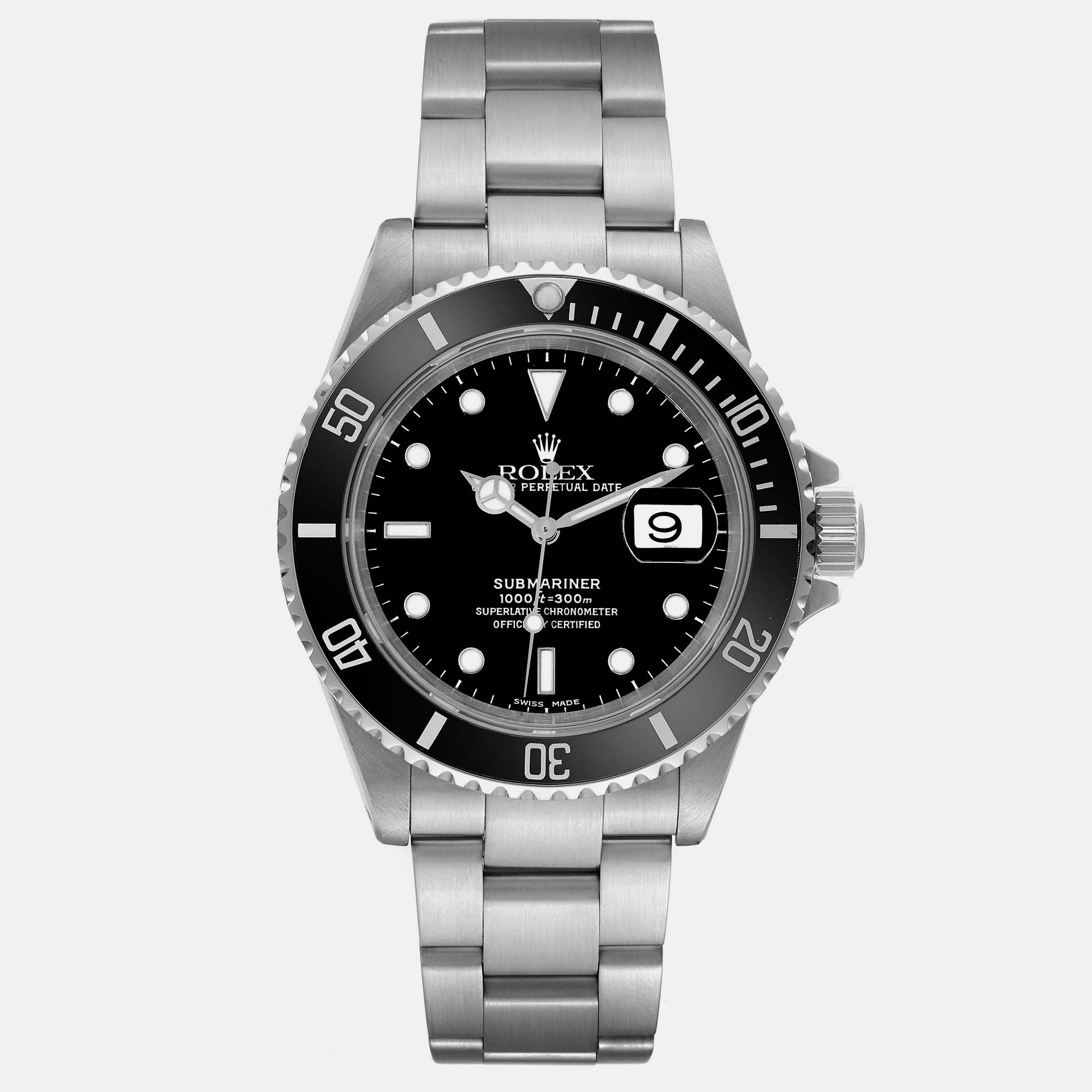

Rolex Submariner Date Black Dial Steel Men's Watch 40.0 mm