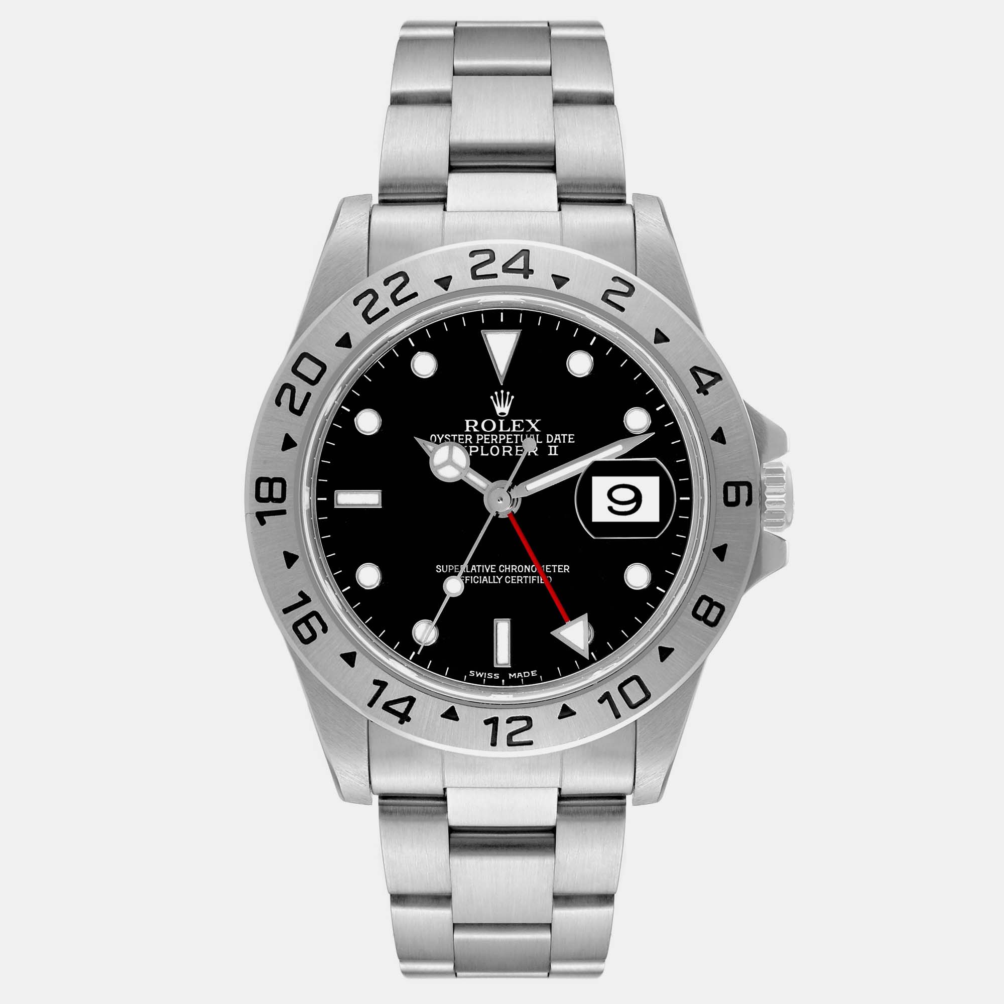 

Rolex Explorer II Black Dial Steel Men's Watch 40 mm