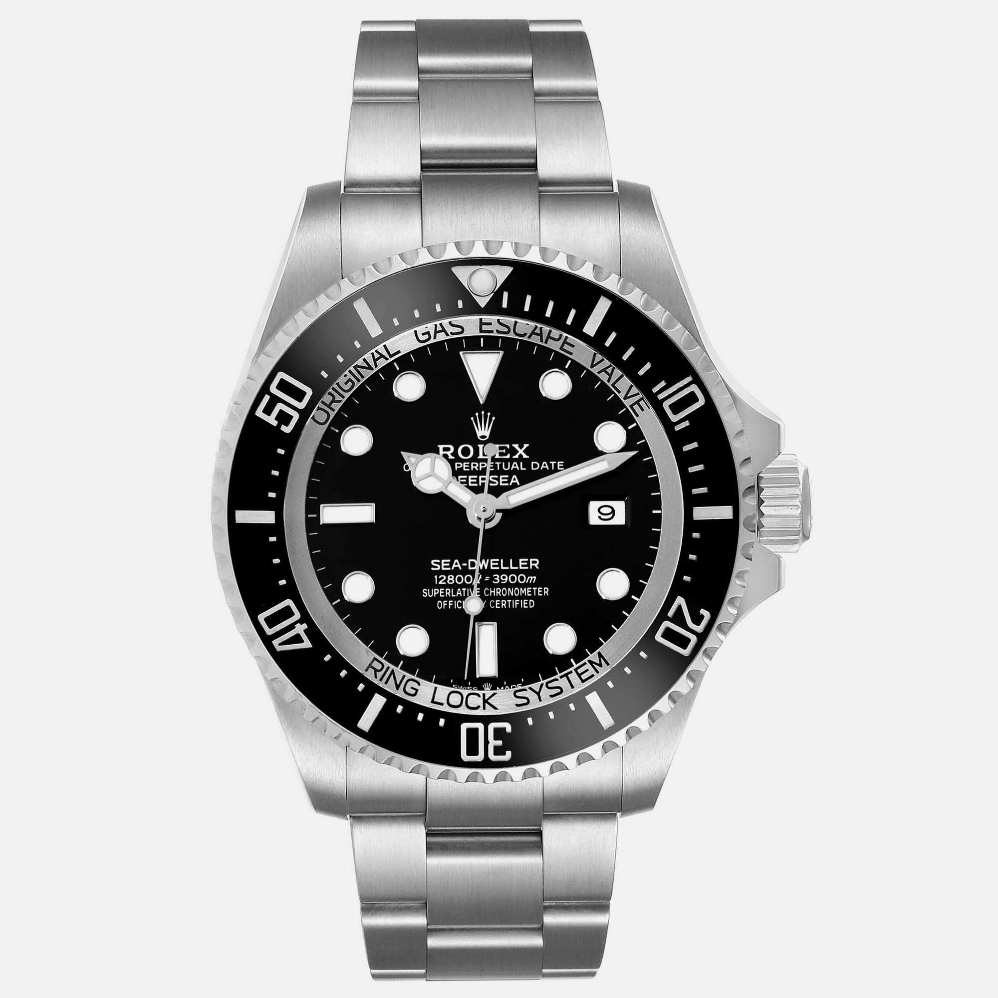 

Rolex Seadweller Deepsea Black Dial Steel Men's Watch 44 mm