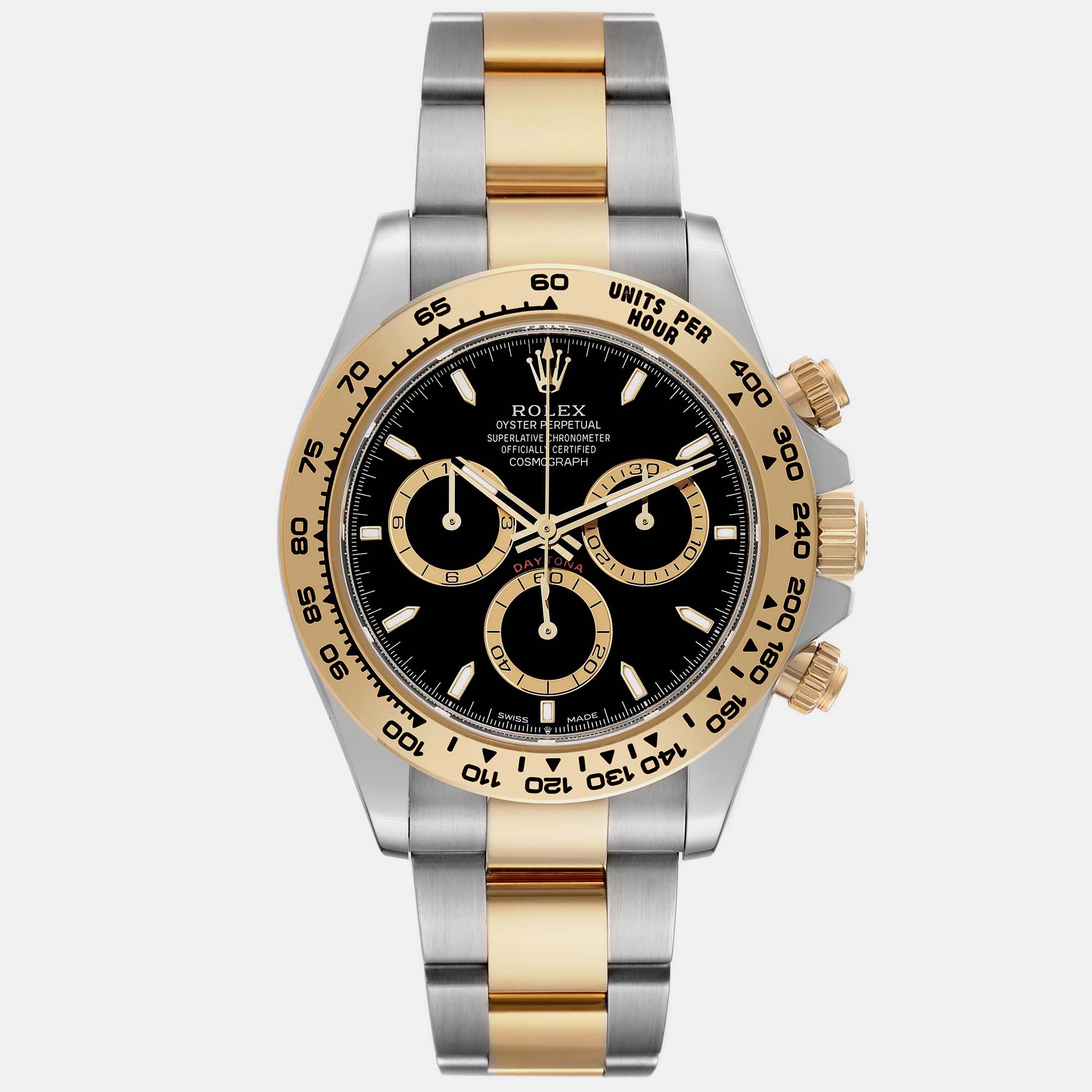 

Rolex Daytona Steel Yellow Gold Black Dial Men's Watch 40.0 mm