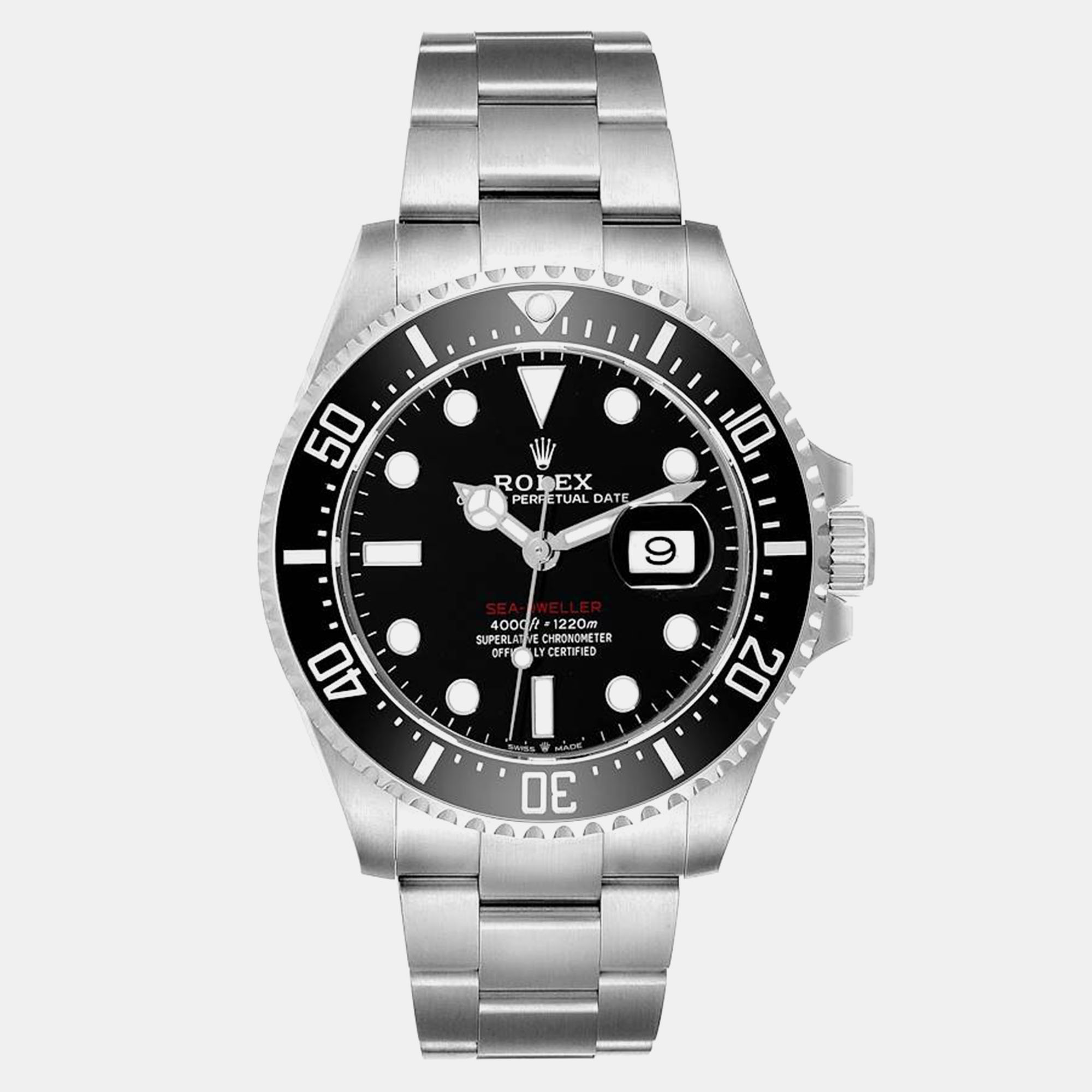 

Rolex Seadweller 50th Anniversary Steel Men's Watch 43 mm, Black