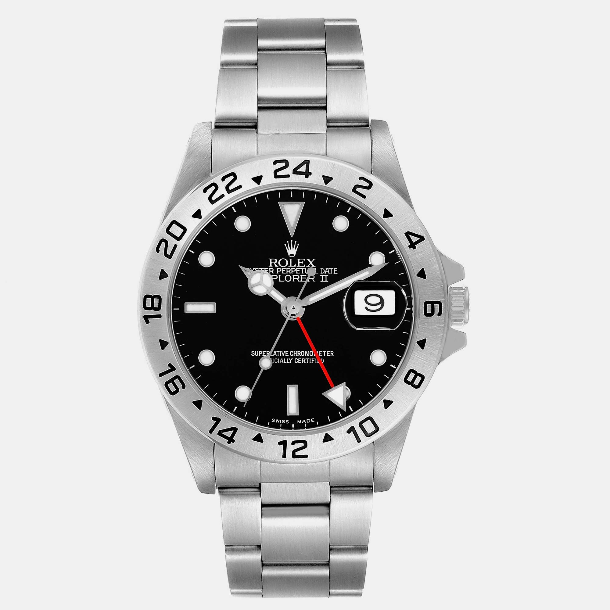 

Rolex Explorer II Black Dial Steel Men's Watch 40 mm