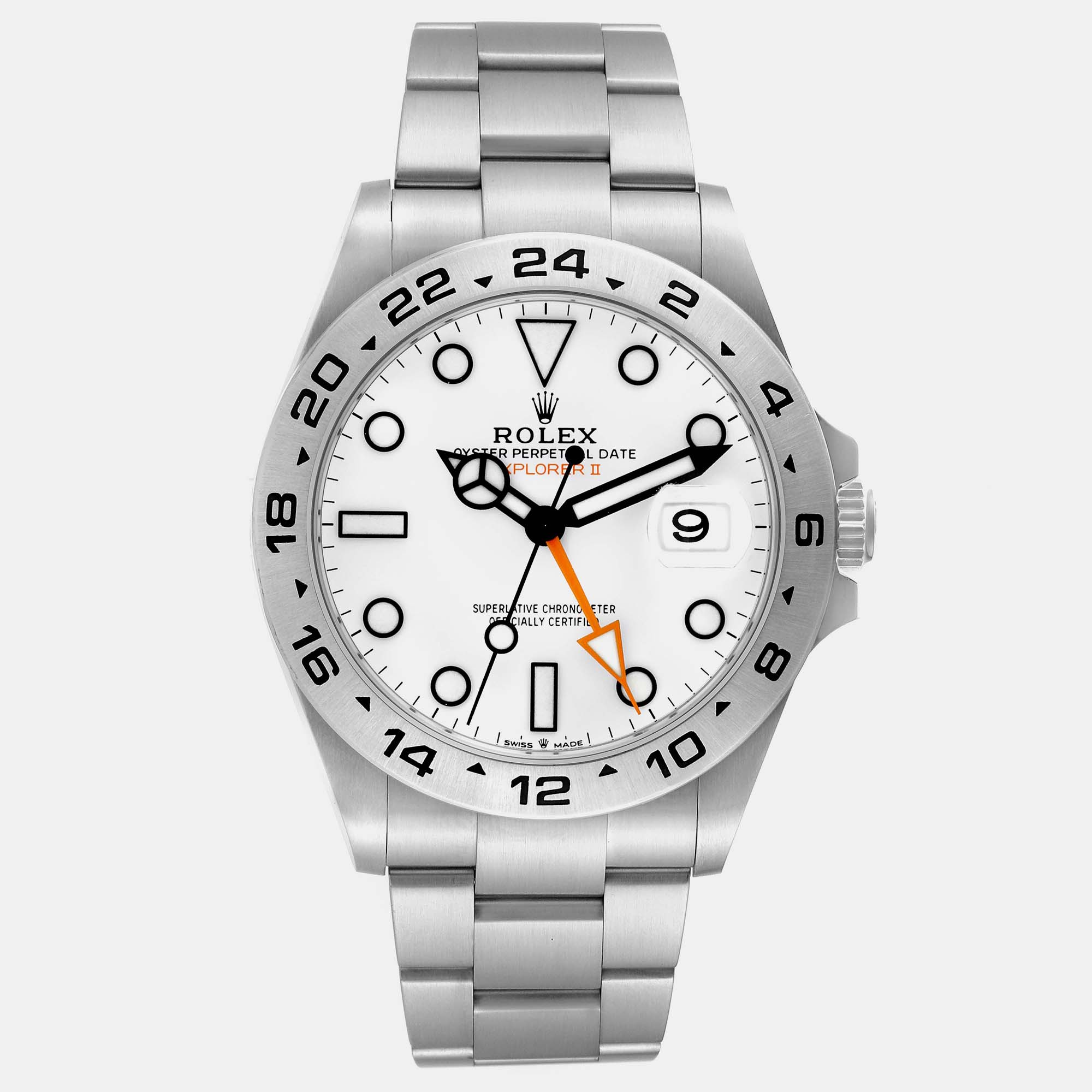 

Rolex Explorer II Polar White Dial Steel Men's Watch 42 mm