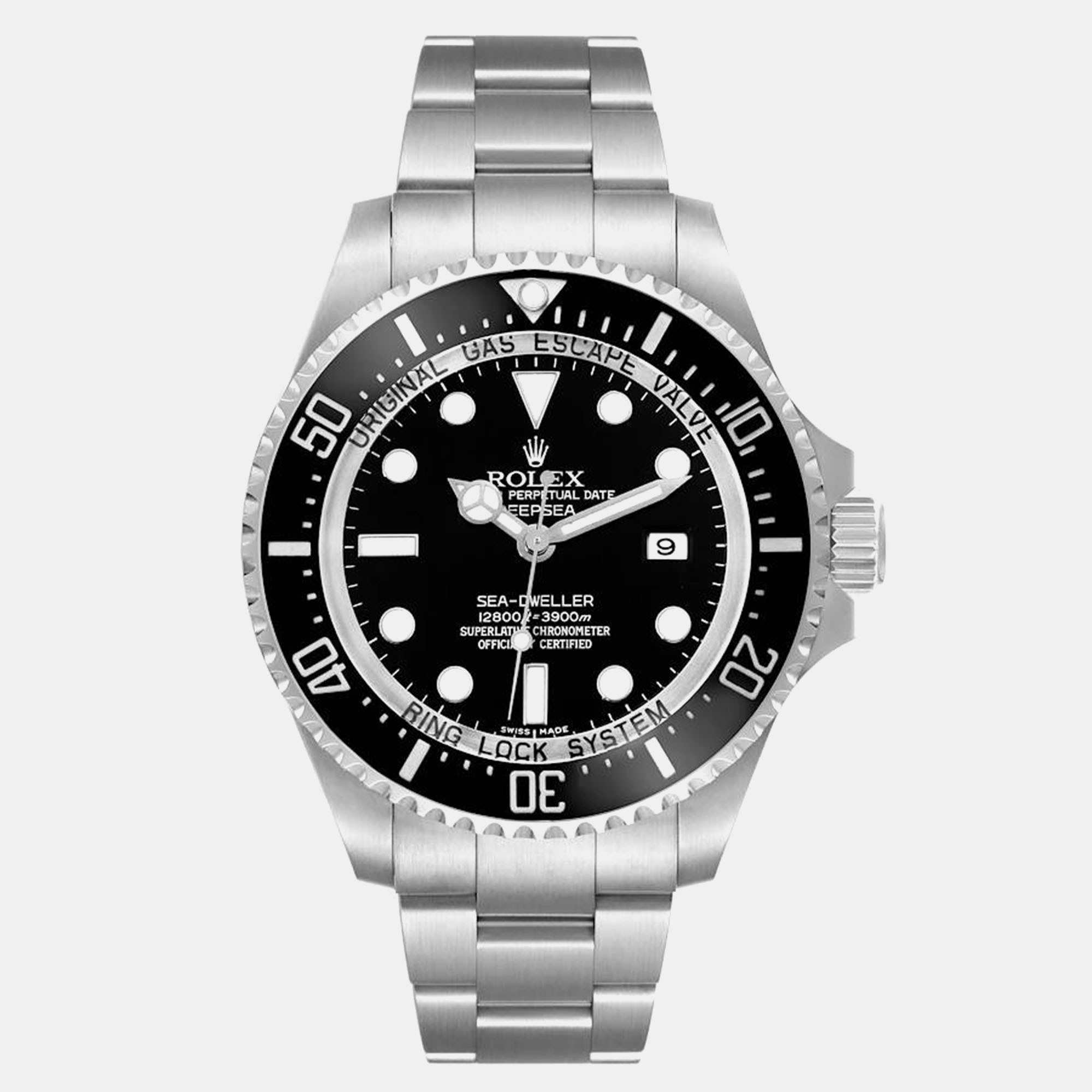 

Rolex Seadweller Deepsea Ceramic Bezel Black Dial Steel Men's Watch 44.0 mm