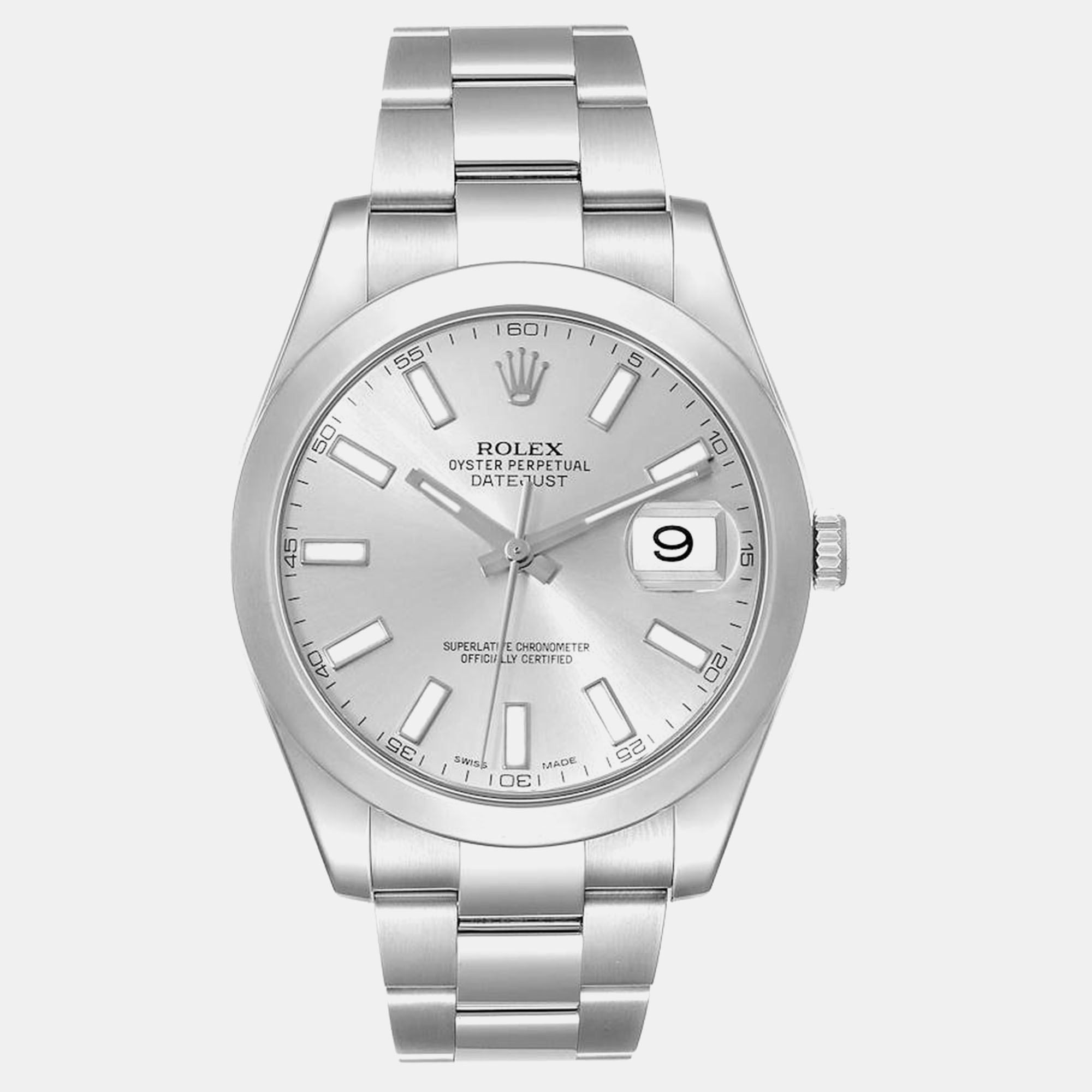

Rolex Datejust II  Silver Dial Steel Mens Watch 116300
