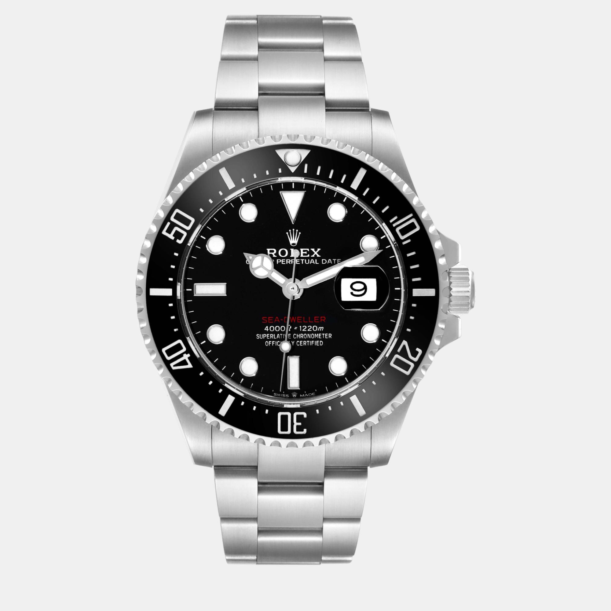 

Rolex Seadweller 50th Anniversary Steel Men's Watch 43 mm, Black