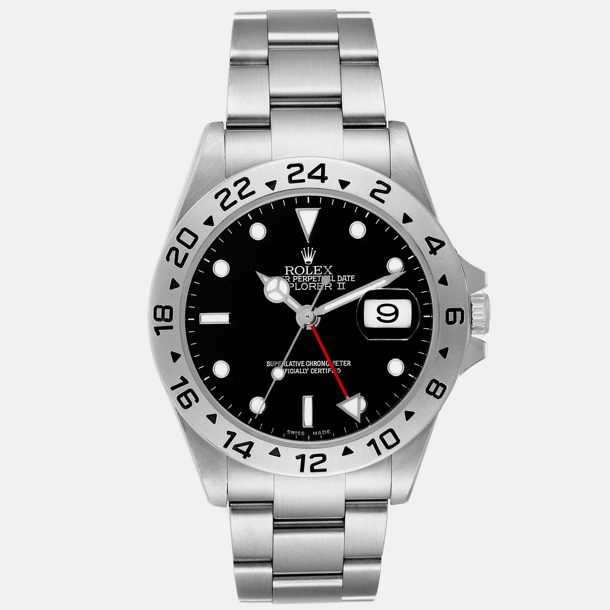 

Rolex Explorer II Black Dial Steel Men's Watch 40 mm