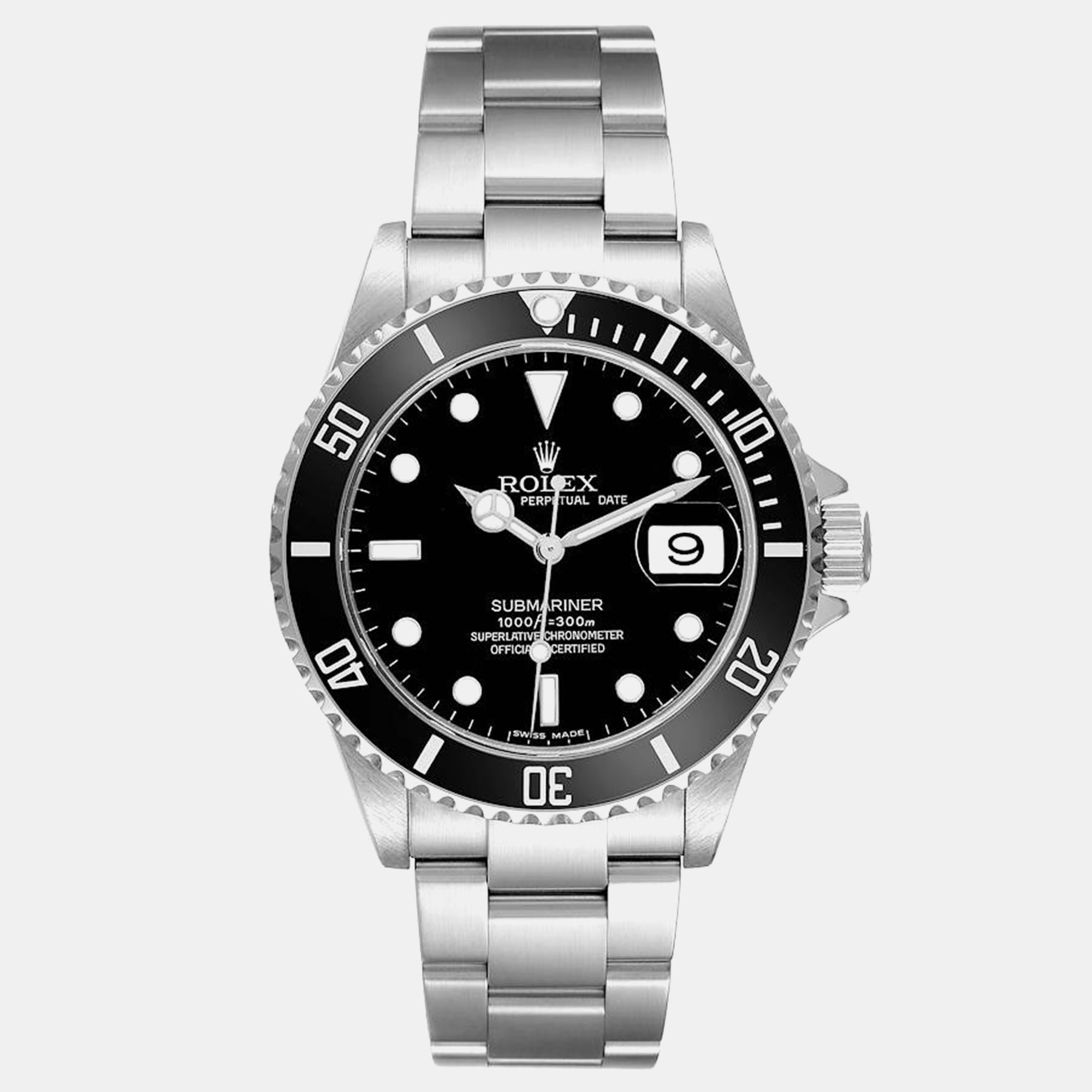 

Rolex Submariner Date Black Dial Steel Men's Watch 40.0 mm