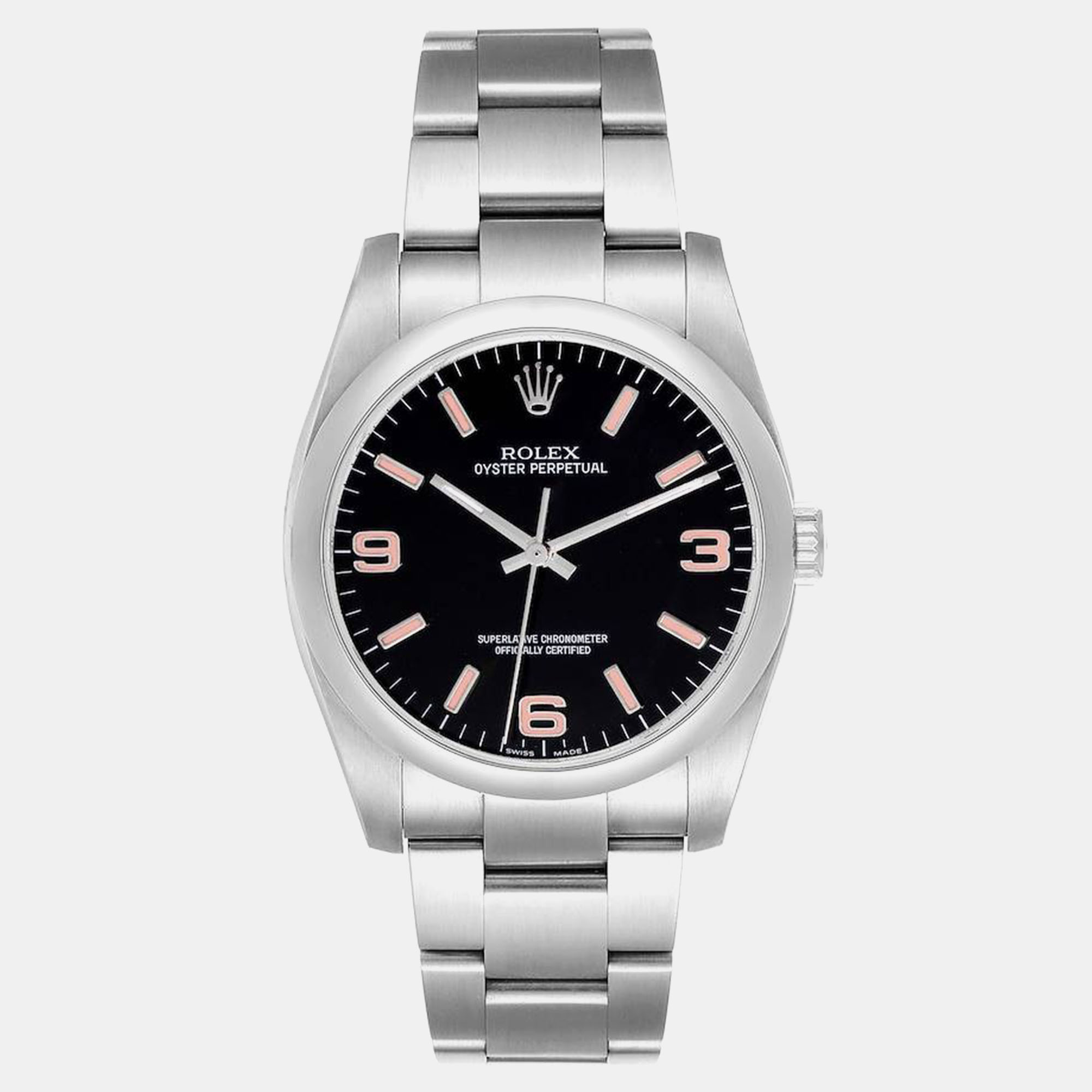 Let this authentic Rolex timepiece help you make every moment count Created with skill using high grade materials this watch is a functional accessory designed to impart a luxurious style while keeping you on time.