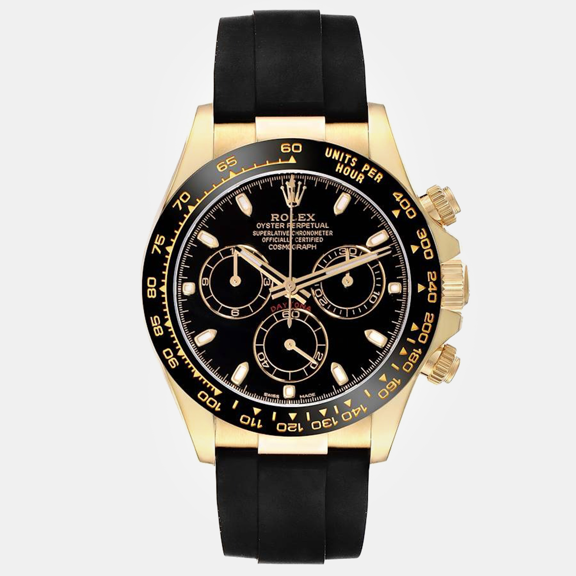 

Rolex Daytona Yellow Gold Black Dial Men's Watch 116518 40 mm