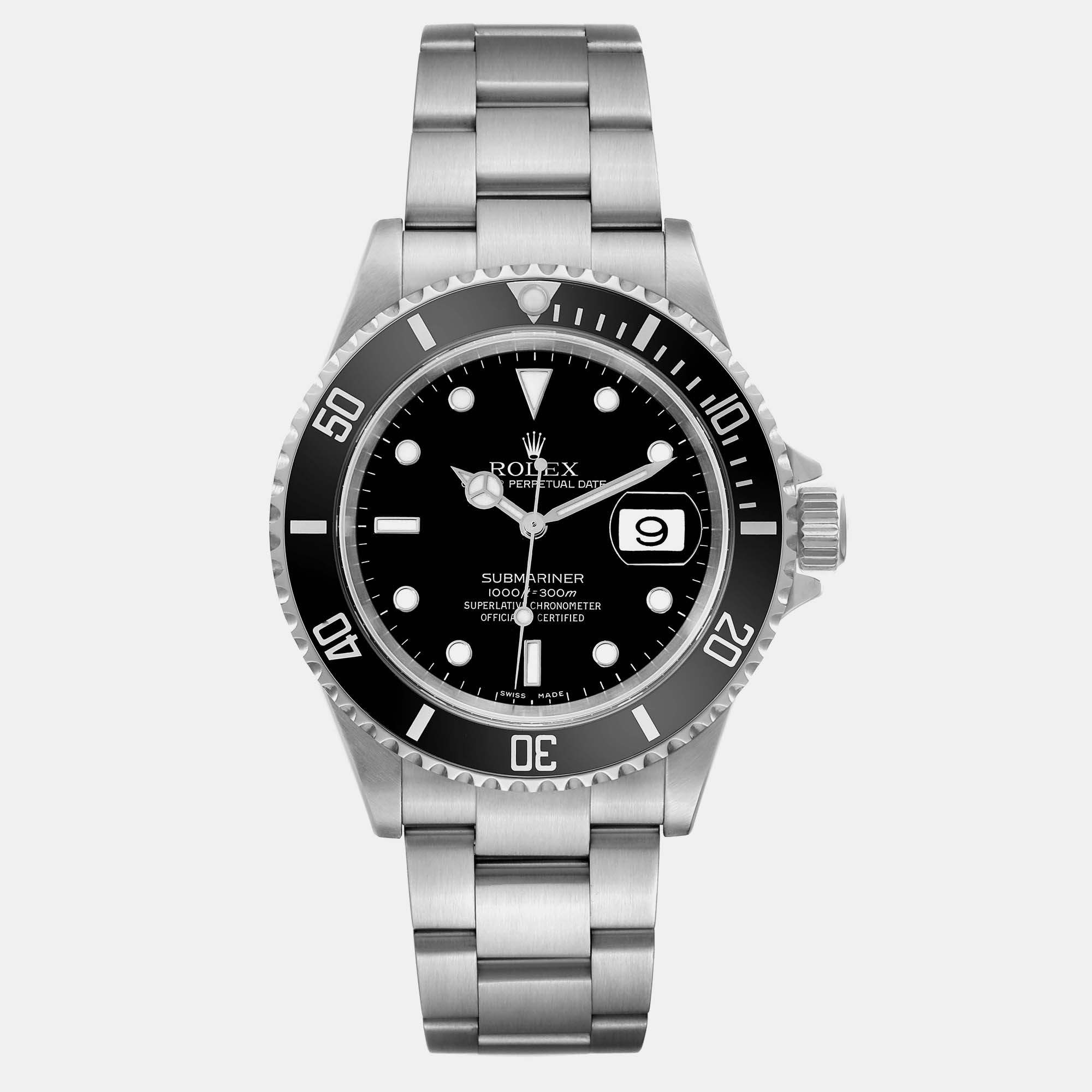 

Rolex Submariner Date Black Dial Steel Men's Watch 40.0 mm