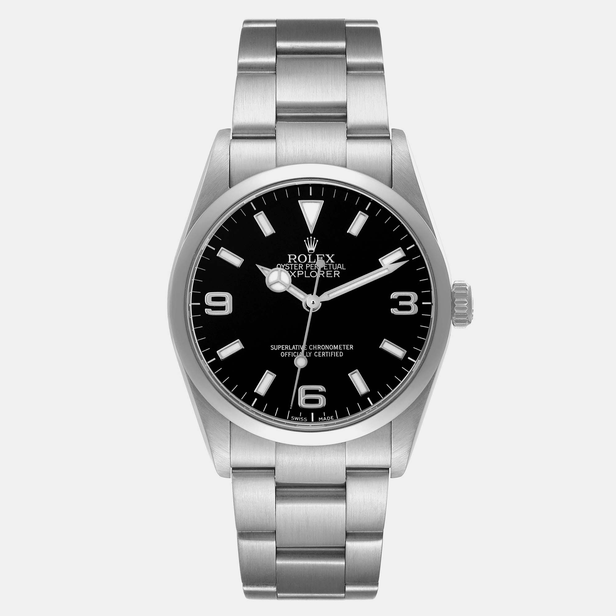 

Rolex Explorer I Black Dial Steel Mens Watch 114270