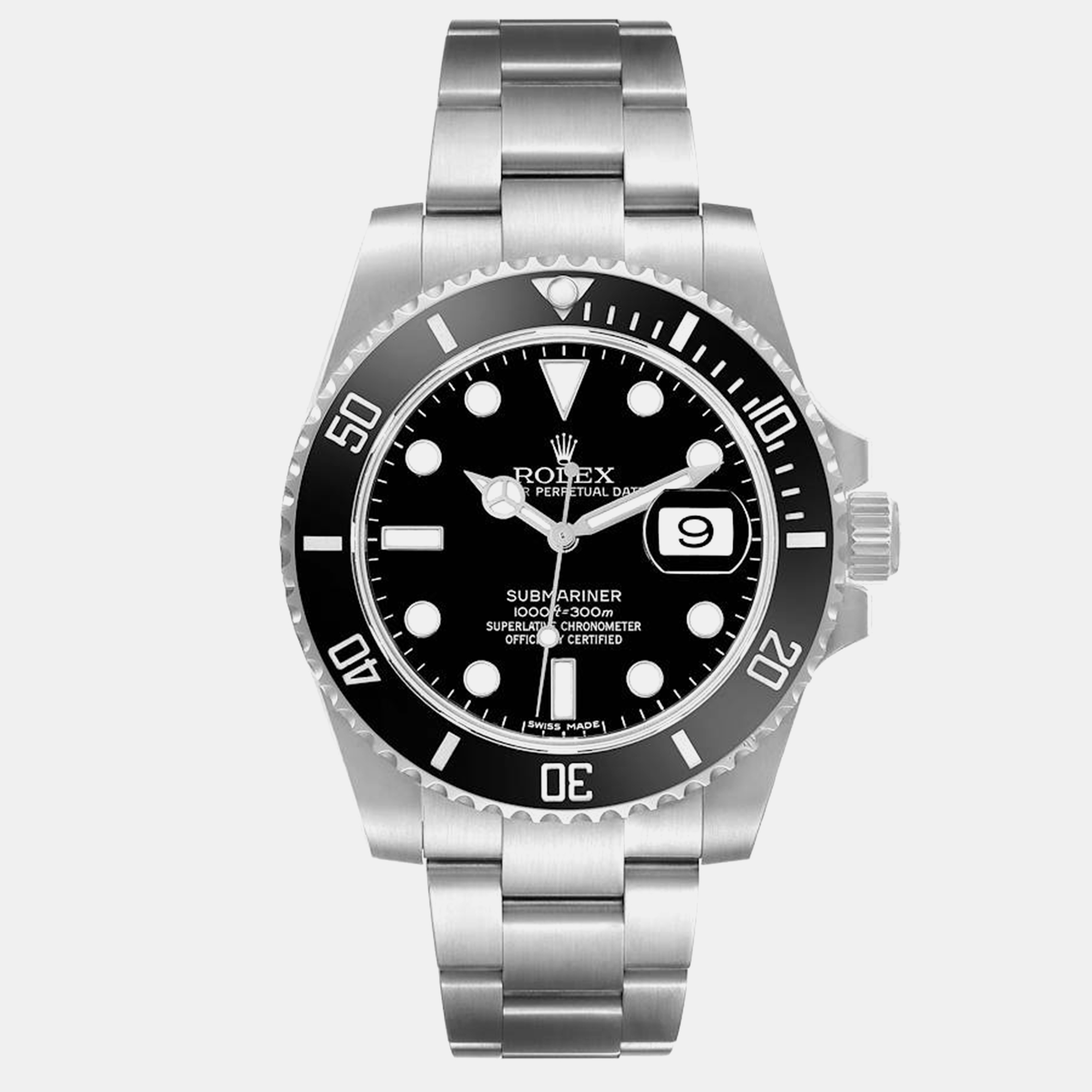 

Rolex Submariner Date Black Dial Steel Men's Watch 40.0 mm