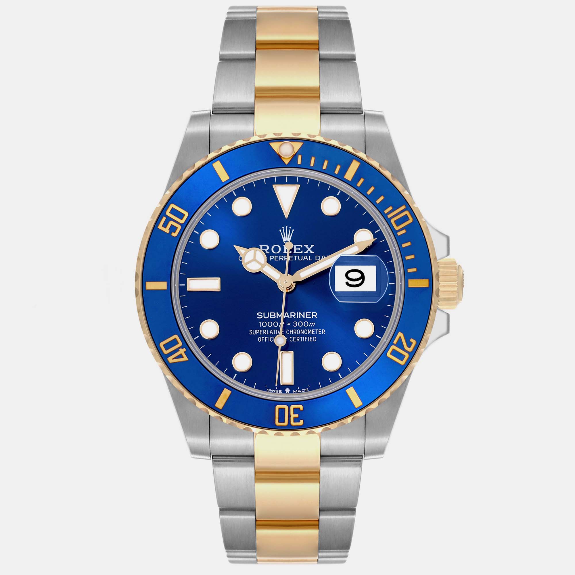 

Rolex Submariner Steel Yellow Gold Blue Dial Men's Watch 41.0 mm