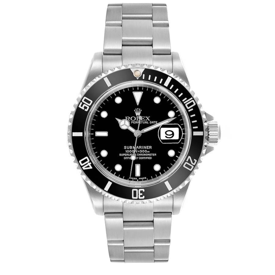 

Rolex Submariner Date Black Dial Steel Men's Watch 40.0 mm