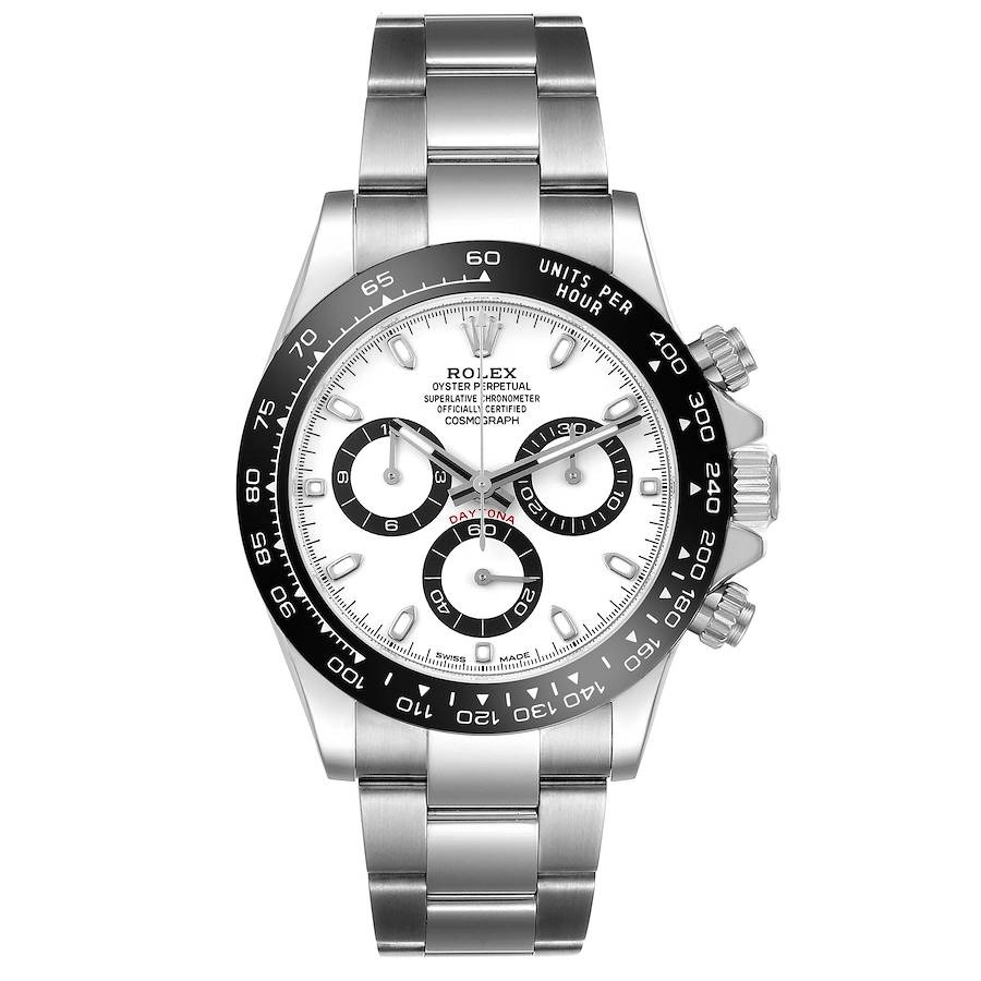 

Rolex Daytona Ceramic Bezel White Panda Dial Steel Men's Watch 40.0 mm