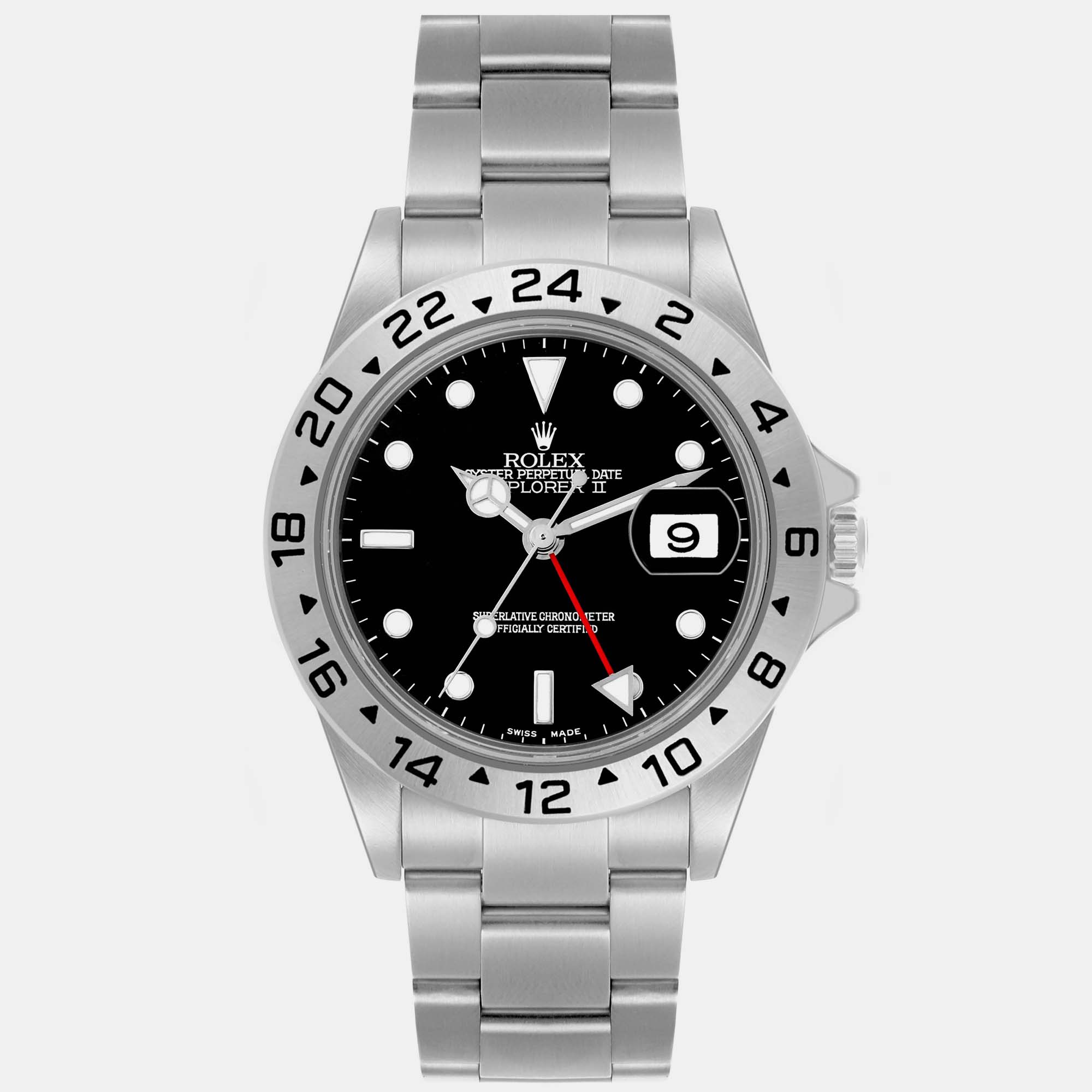 

Rolex Explorer II Black Dial Steel Men's Watch 40.0 mm