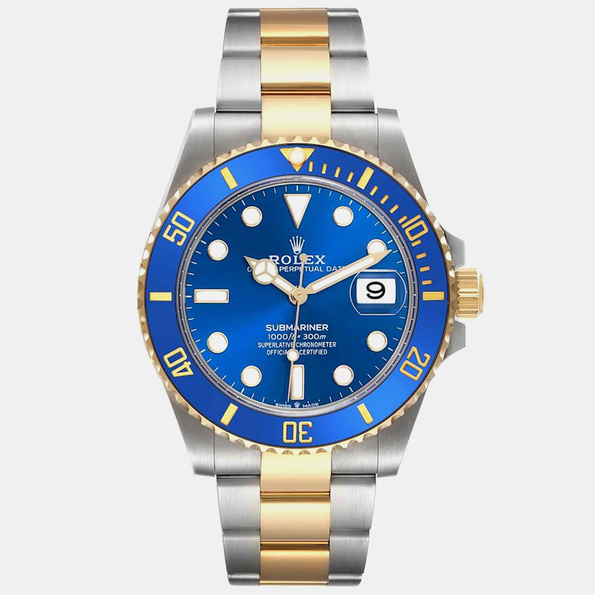 

Rolex Submariner 41 Steel Yellow Gold Blue Dial Mens Watch 126613