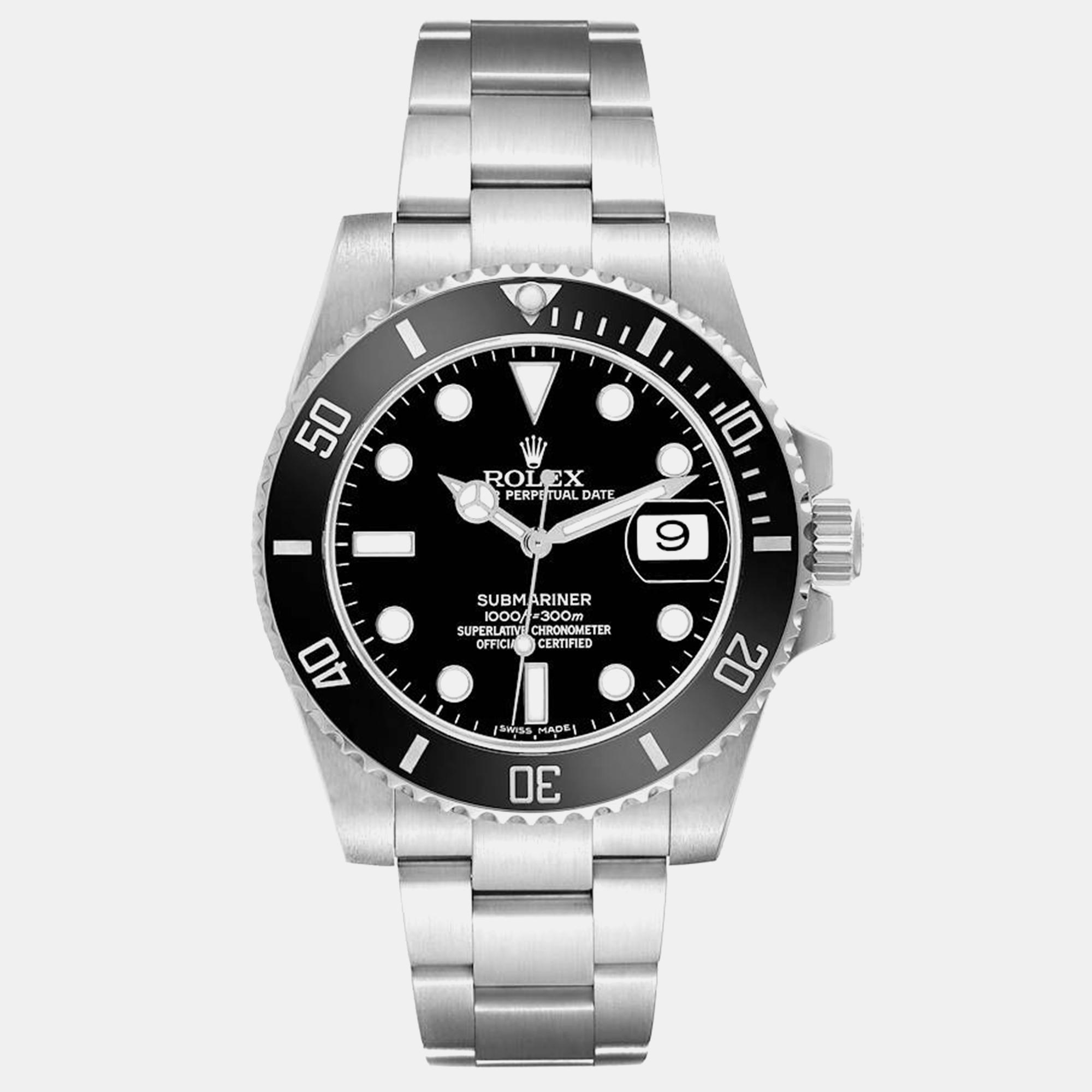 

Rolex Submariner Date Black Dial Steel Men's Watch 116610 40 mm