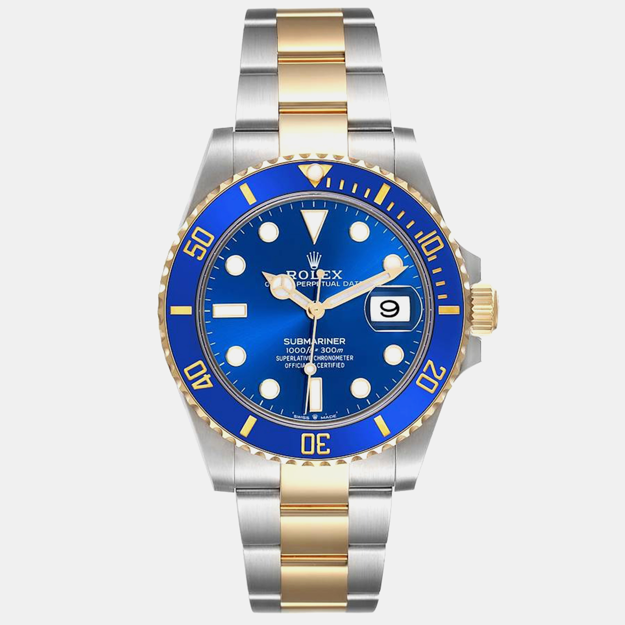 

Rolex Submariner 41 Steel Yellow Gold Blue Dial Men's Watch 126613