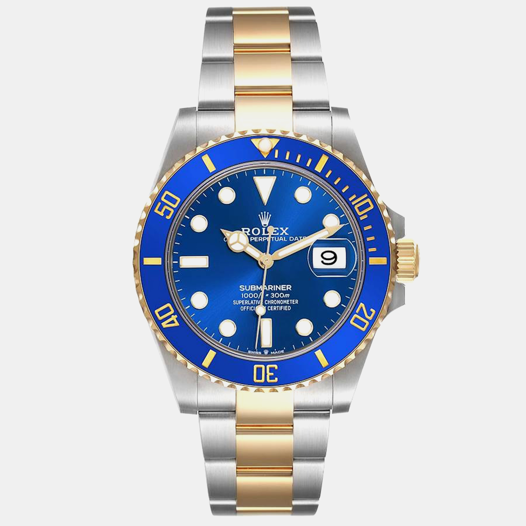 

Rolex Submariner Steel Yellow Gold Blue Dial Men's Watch 41.0 mm