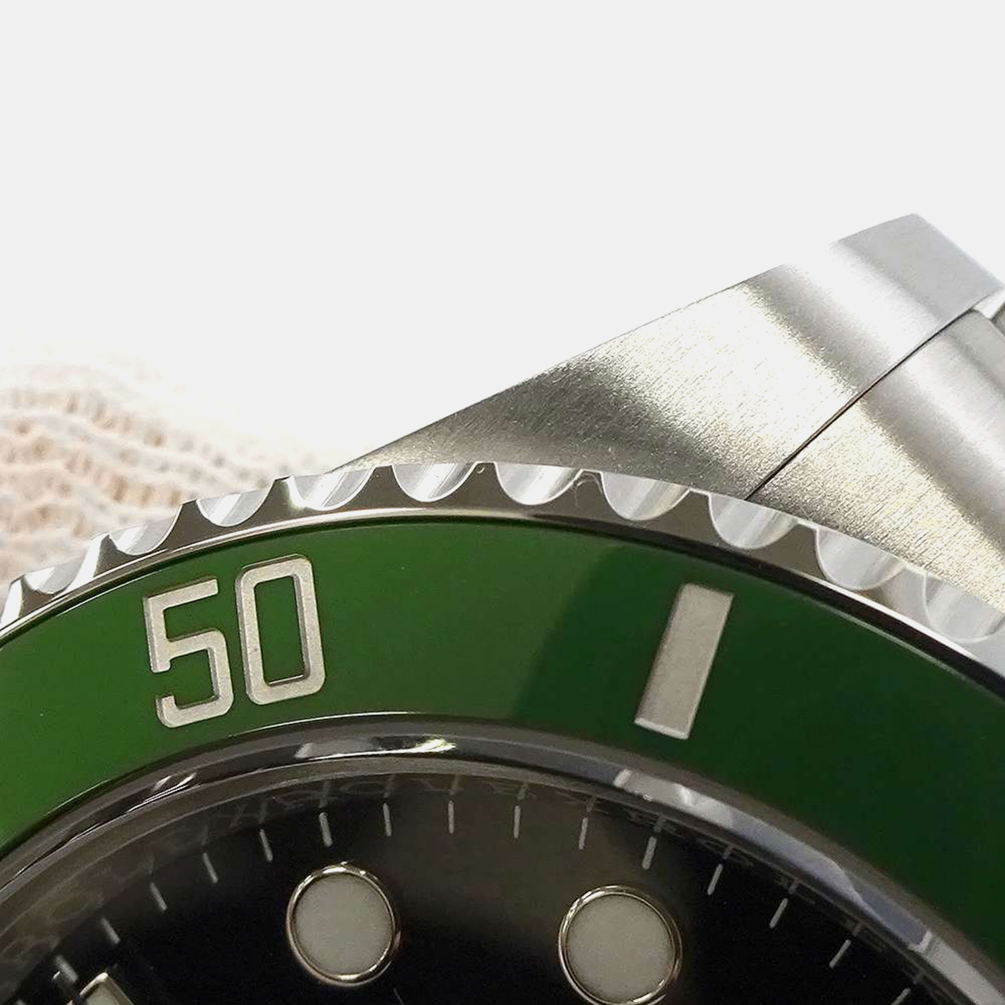 Rolex Black Stainless Steel Submariner 126610LV Automatic Men`s Wristwatch 41 mm 