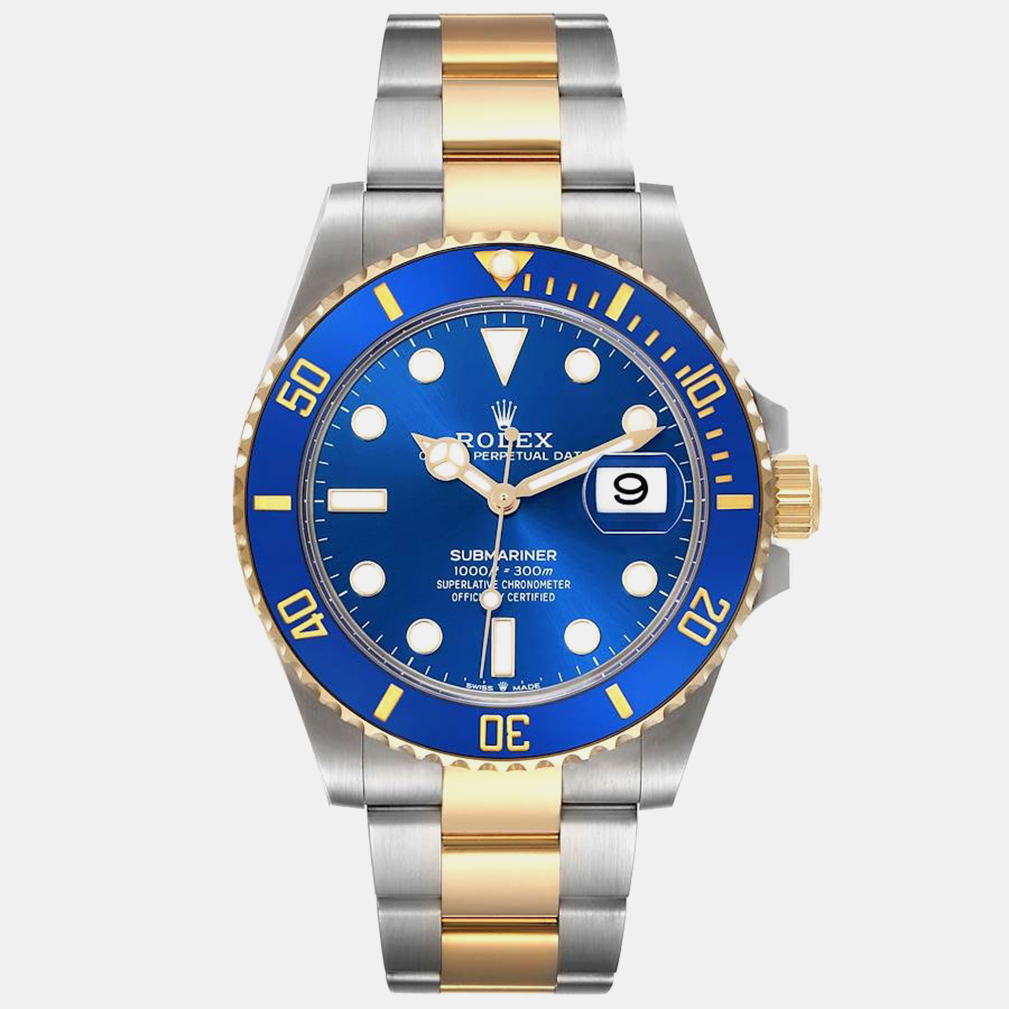 

Rolex Submariner 41 Steel Yellow Gold Blue Dial Mens Watch 126613