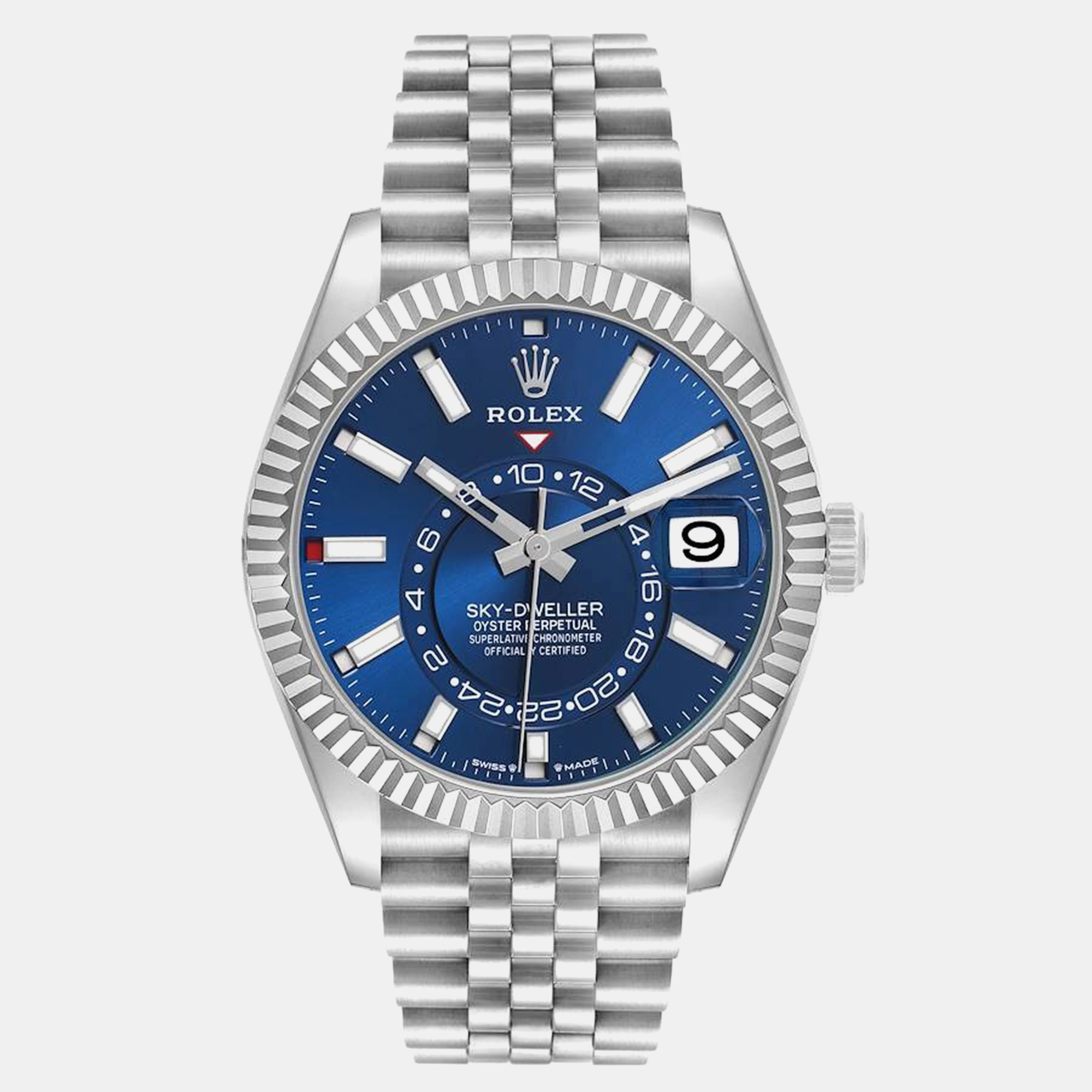 

Rolex Sky-Dweller Steel White Gold Blue Dial Men's Watch 42.0 mm