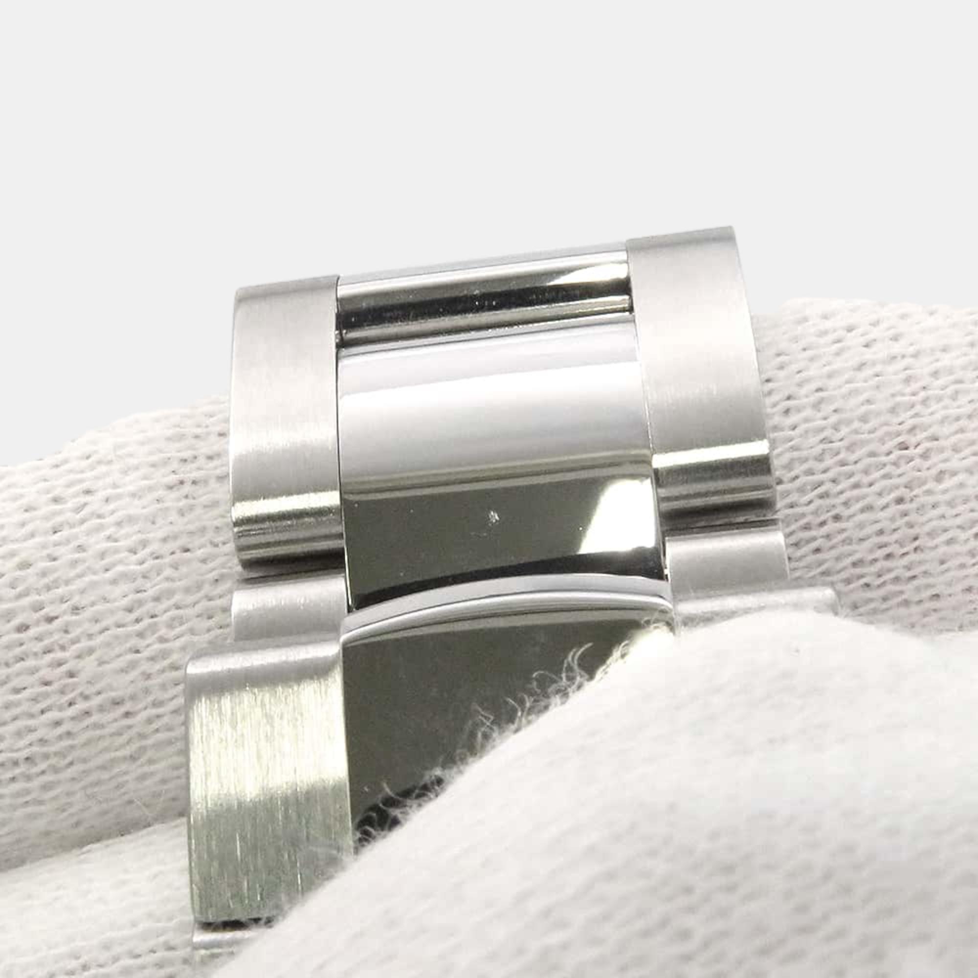 Rolex MOP Diamond 18K White Gold Stainless Steel Datejust 126234NG Automatic Men`s Wristwatch 36 mm 