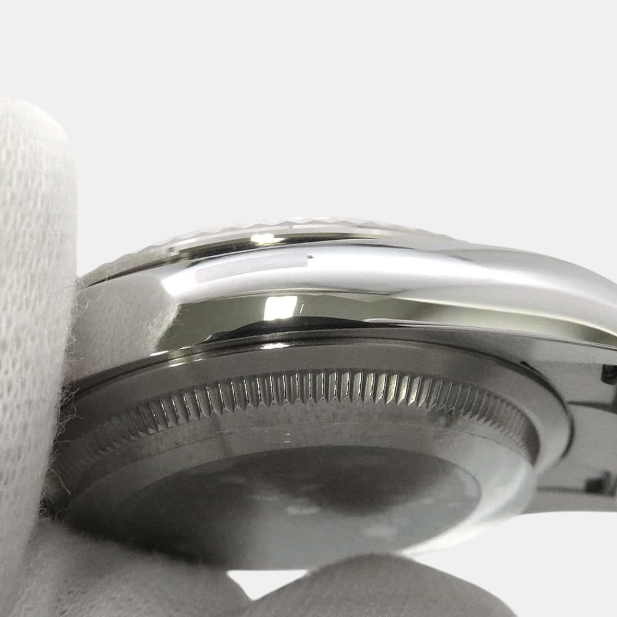 Rolex MOP Diamond 18K White Gold Stainless Steel Datejust 126234NG Automatic Men`s Wristwatch 36 mm 