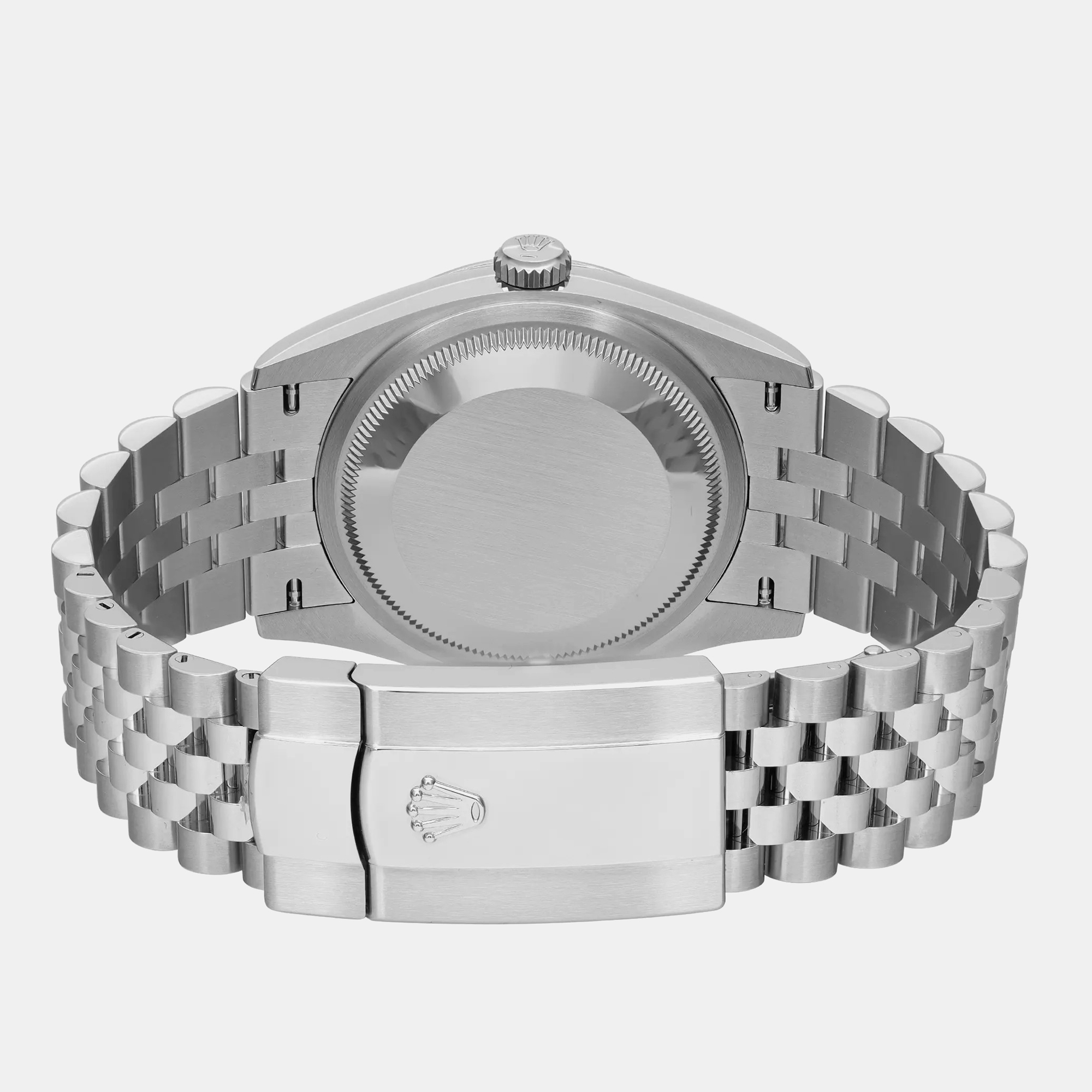 Rolex Blue Stainless Steel Datejust 126200 Automatic Men`s Wristwatch 36 mm 