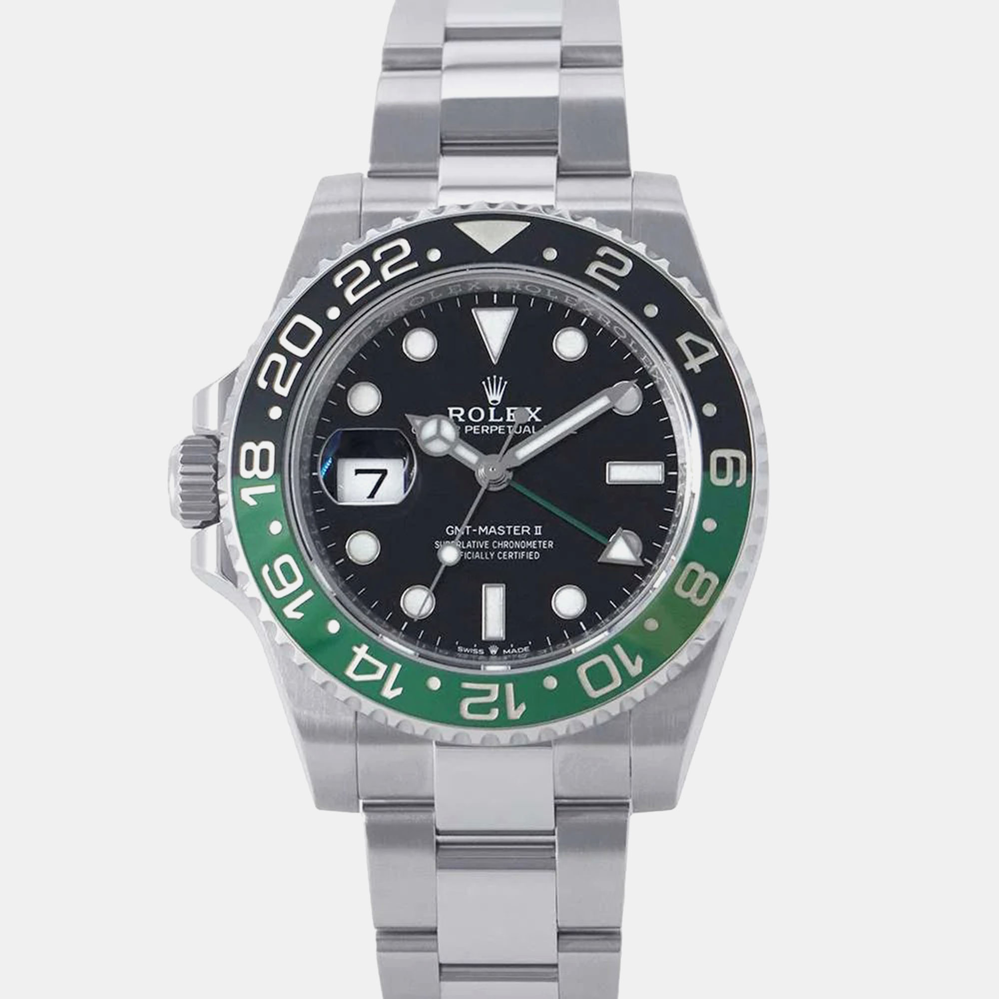 

Rolex Black Stainless Steel GMT-Master II 126720VTNR Automatic Men's Wristwatch