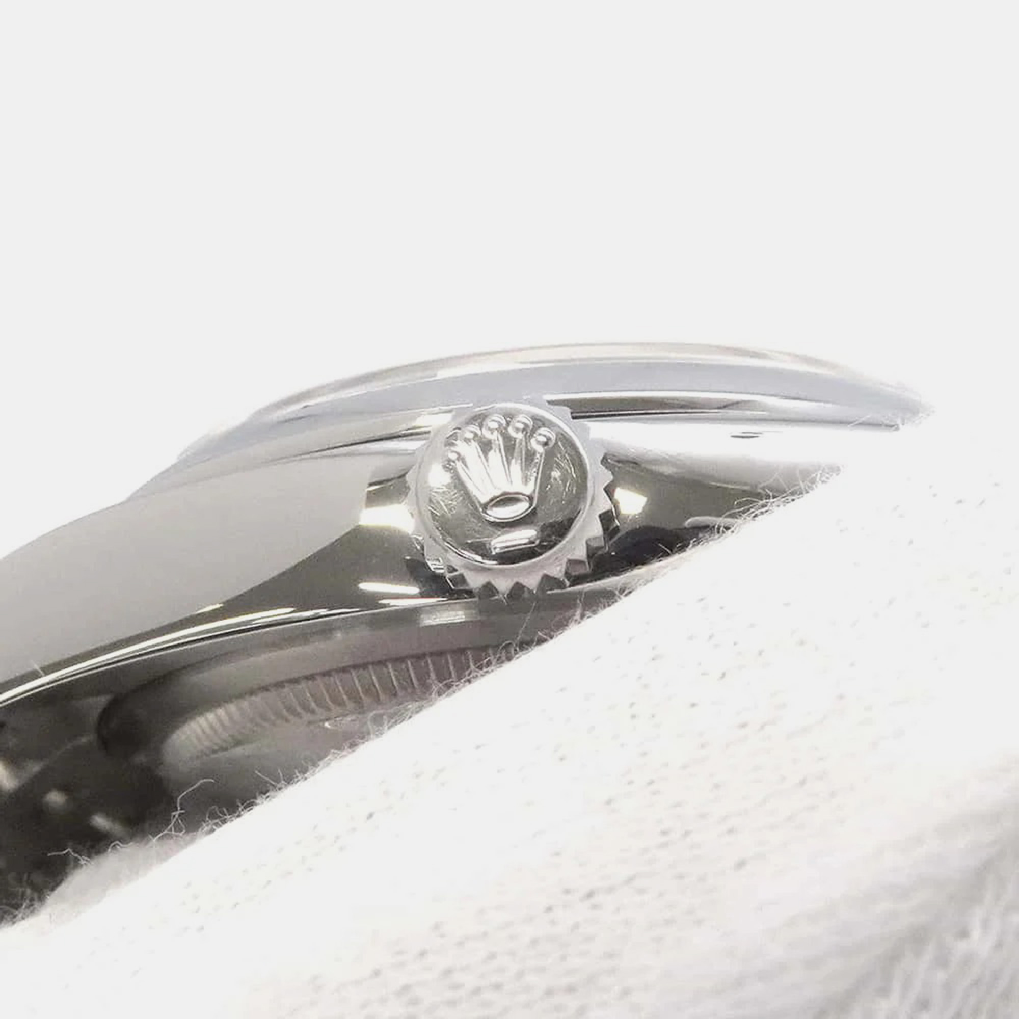 Rolex Silver Stainless Steel Datejust 116200 Automatic Men`s Wristwatch 36 mm 
